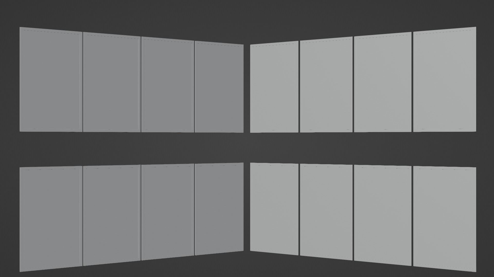 Hanafuda - Flower Cards Low-poly 3D model_26