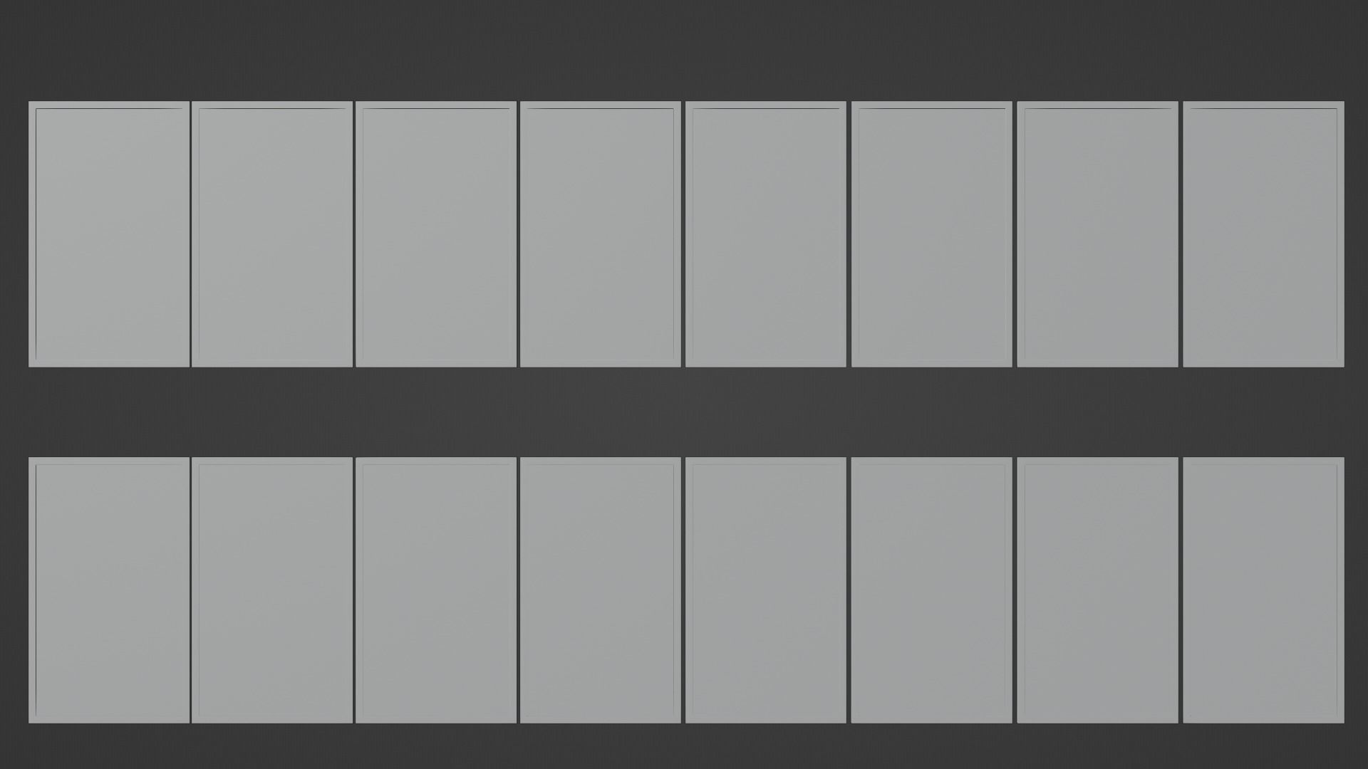 Hanafuda - Flower Cards Low-poly 3D model_11