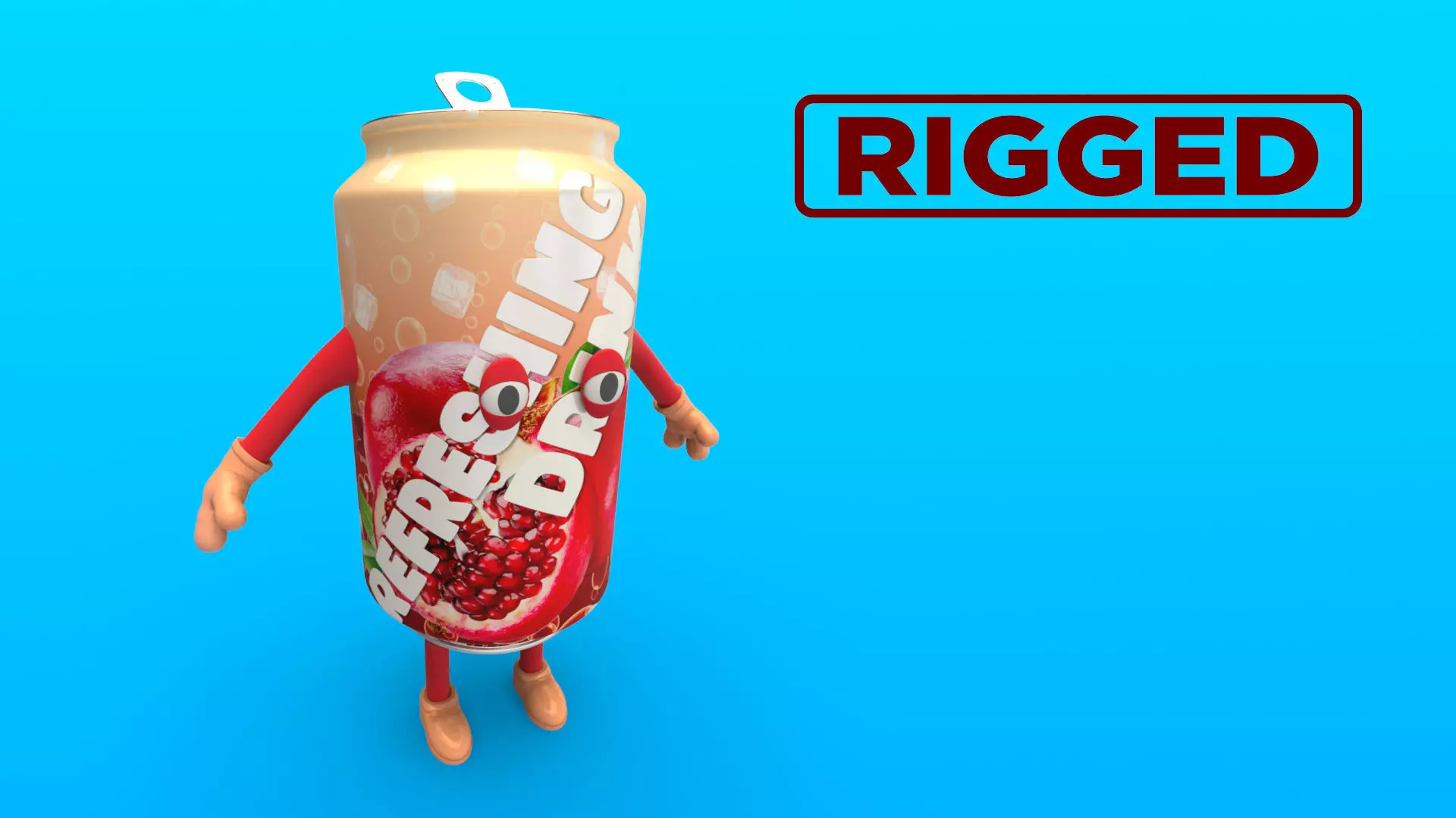 Cartoon Characters 3D model