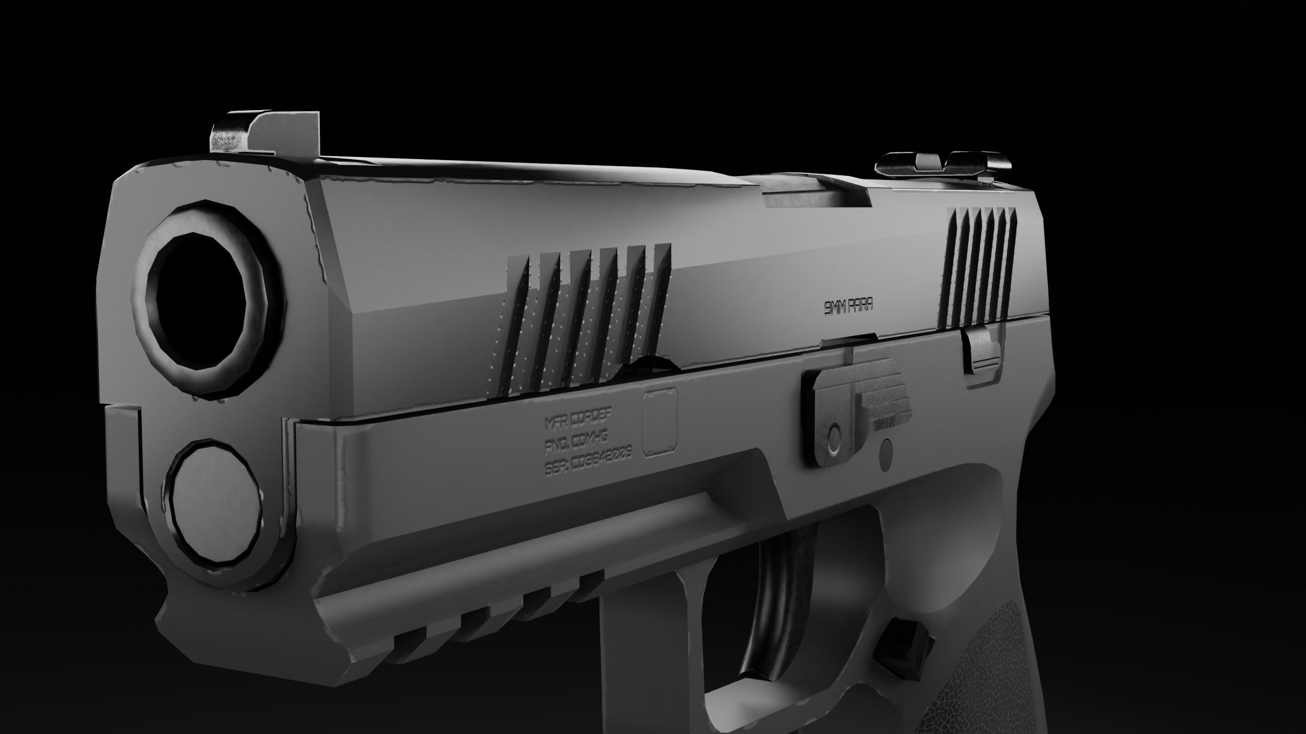 3D model Sig P320 VR / AR / low-poly | CGTrader