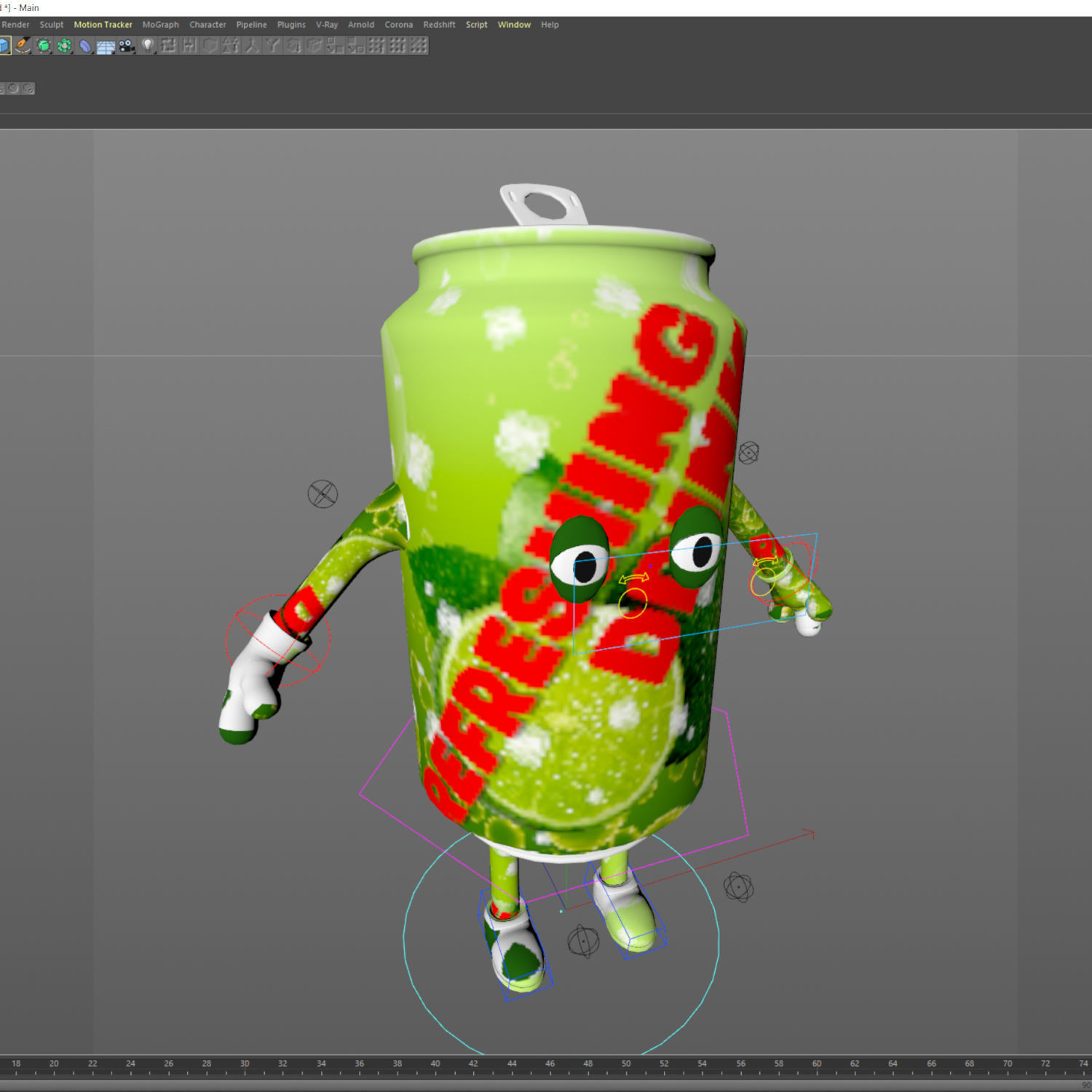 Cartoon Characters 3D model_9