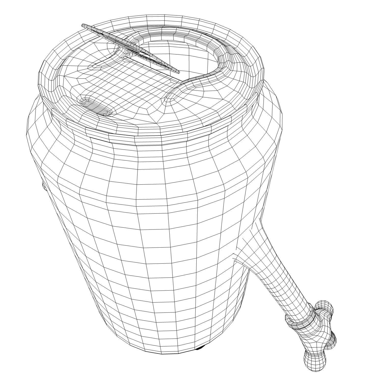 Cartoon Characters 3D model_17