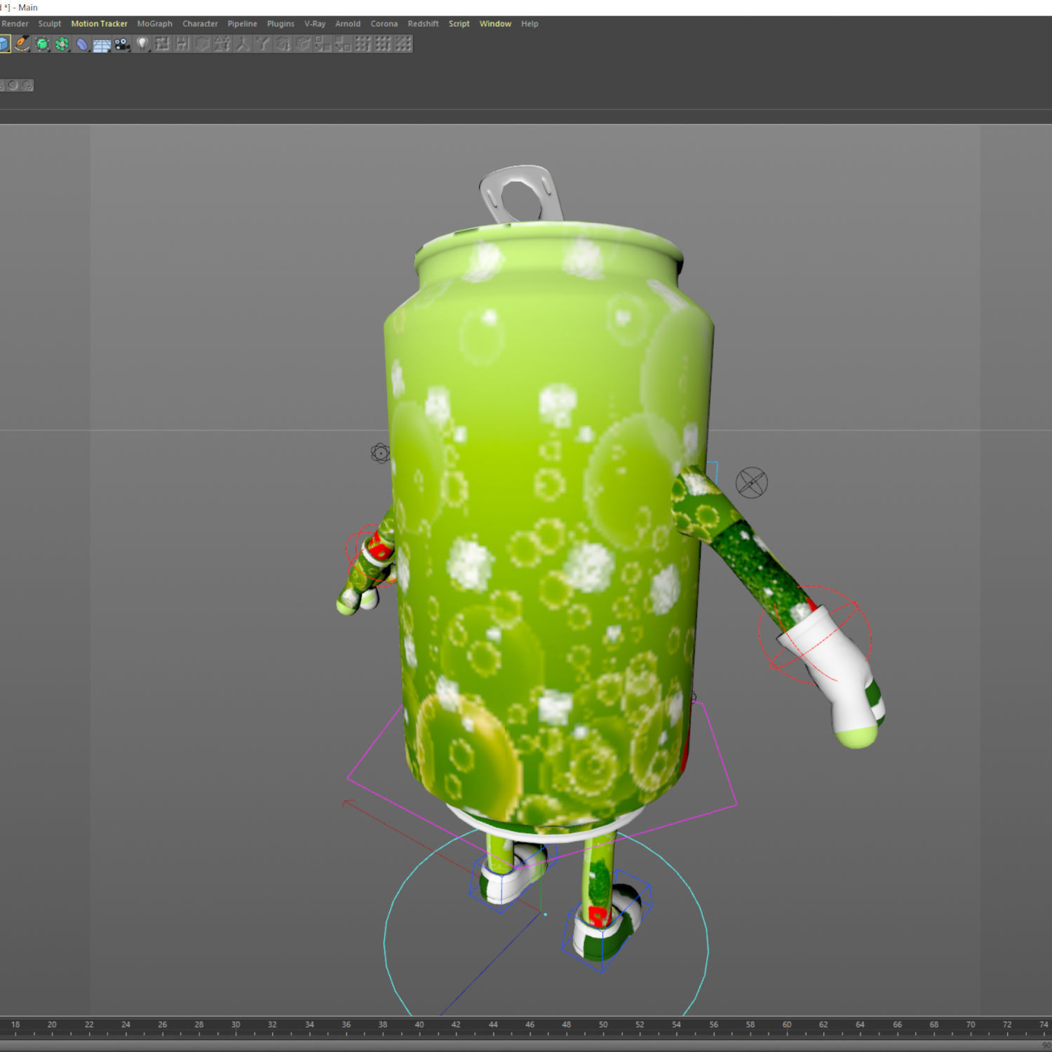 Cartoon Characters 3D model_11