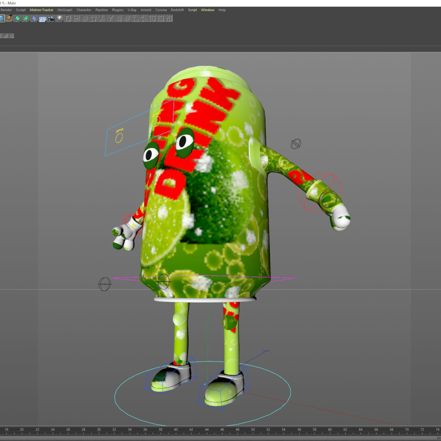 Cartoon Characters 3D model_12
