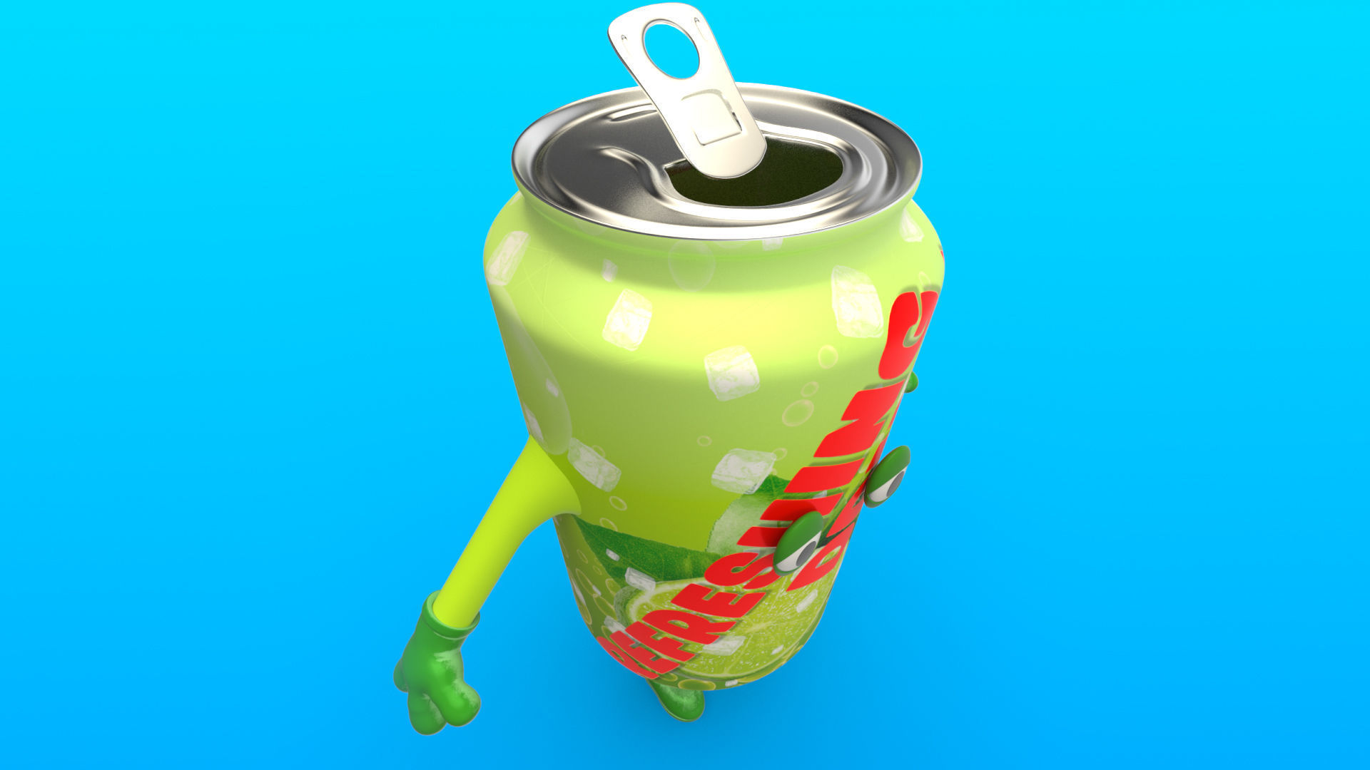 Cartoon Characters 3D model_6