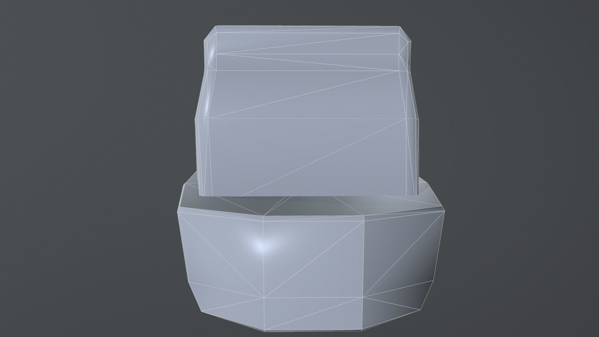 Water Scooter Low-poly 3D model_13