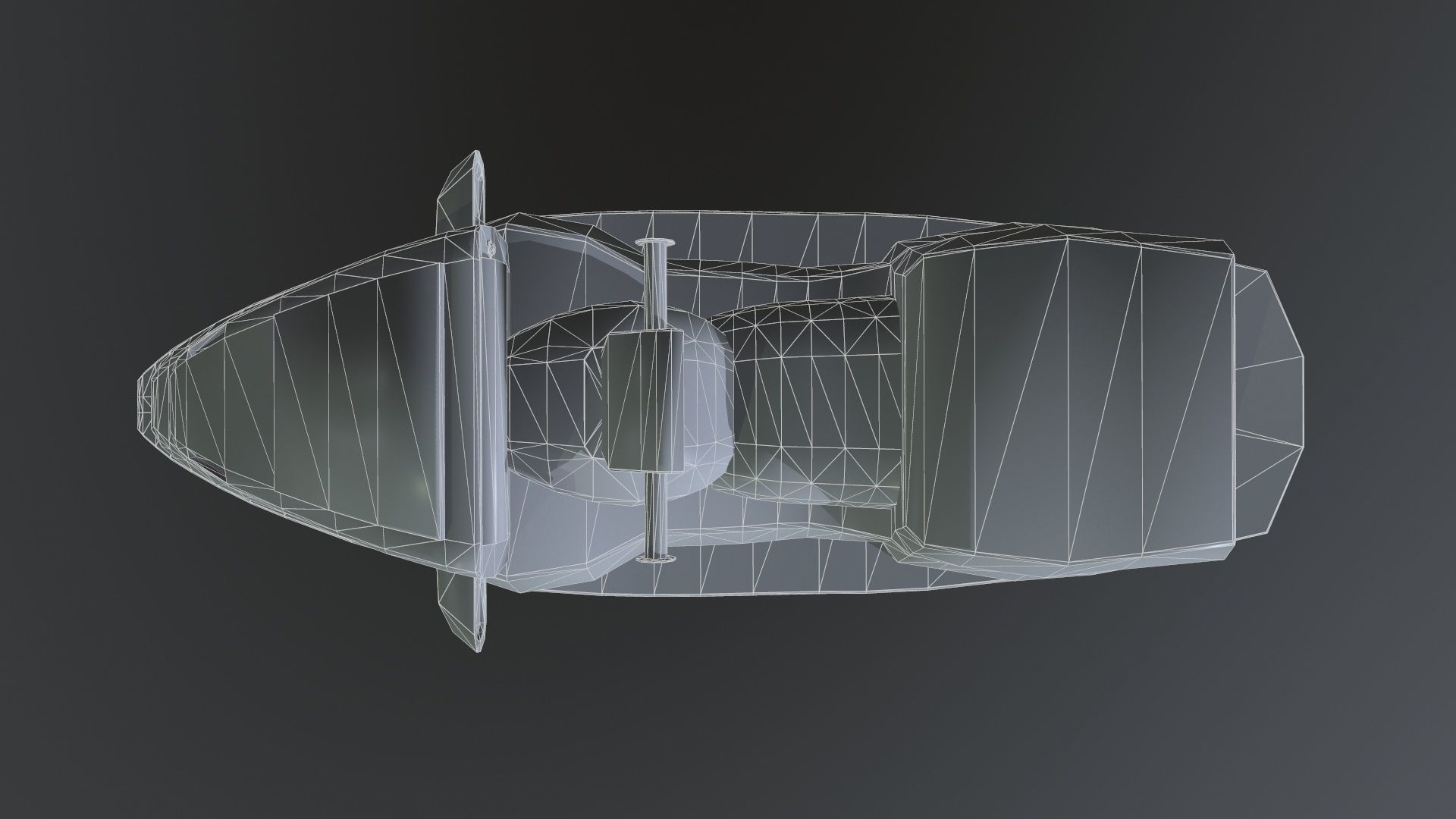 Water Scooter Low-poly 3D model_15