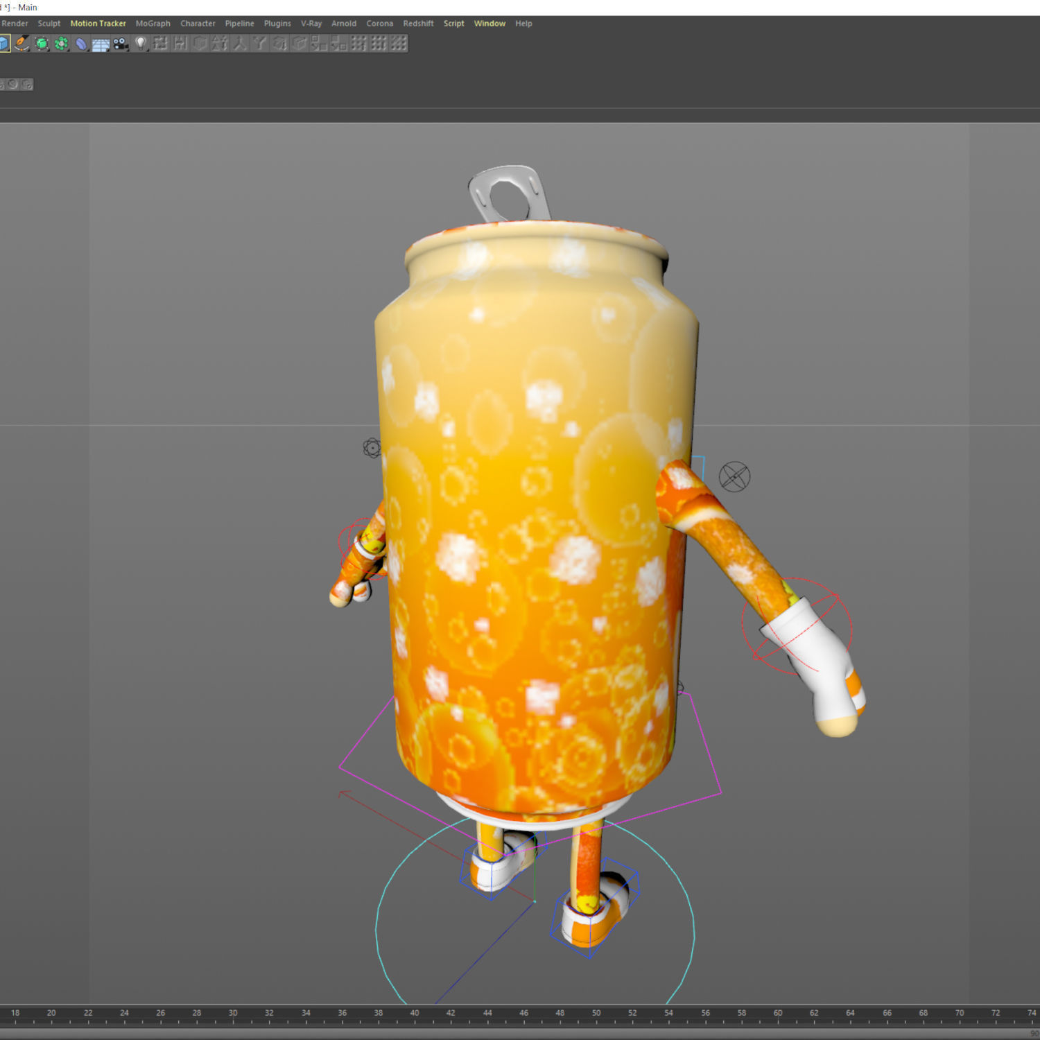 Cartoon Characters 3D model_11