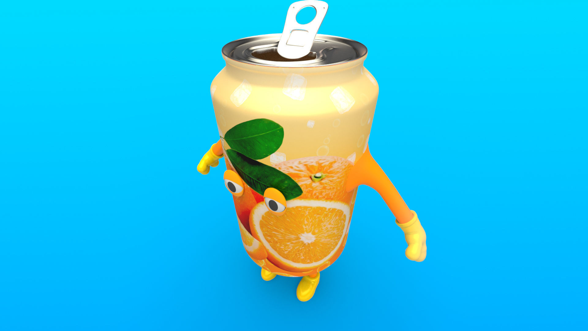 Cartoon Characters 3D model_8