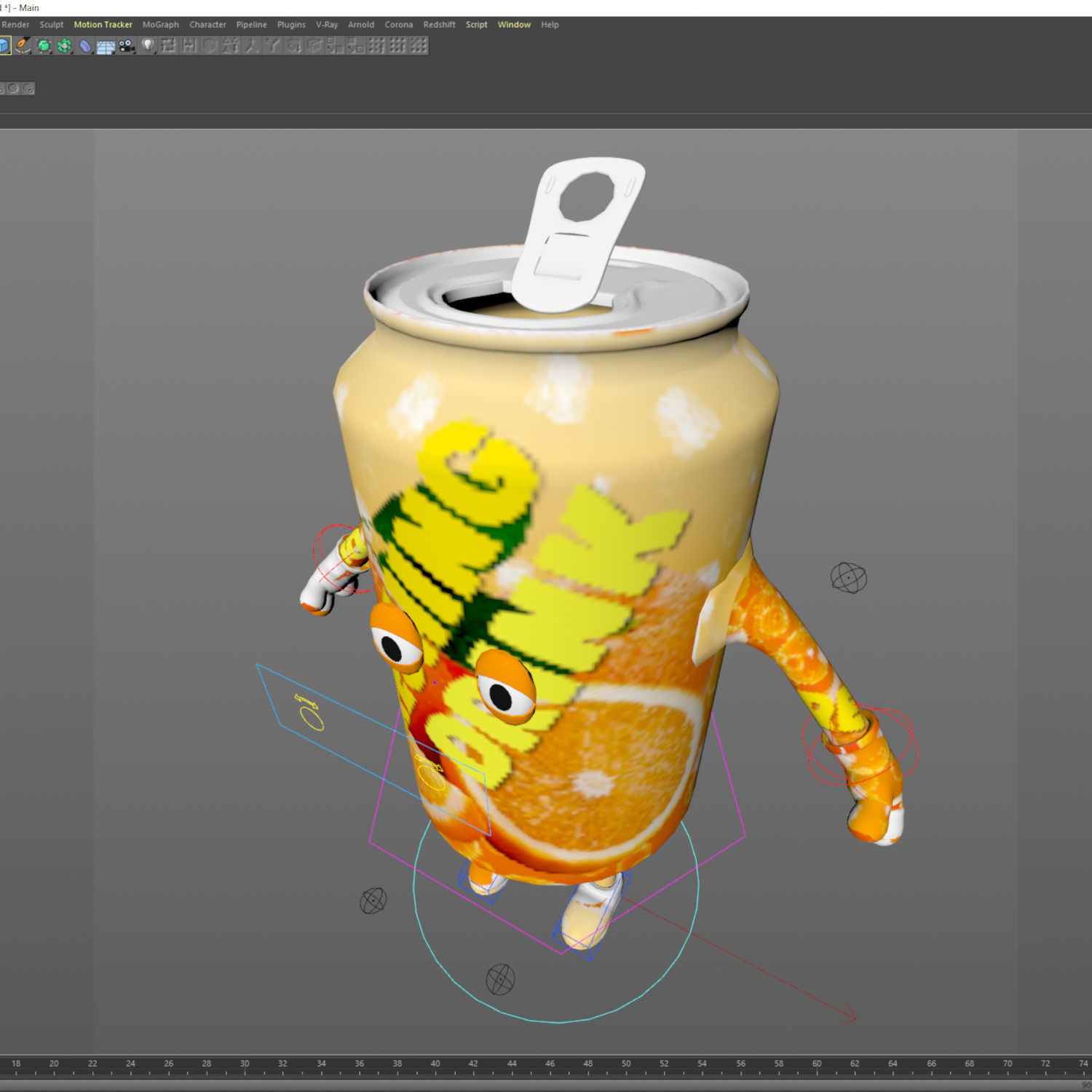 Cartoon Characters 3D model_10