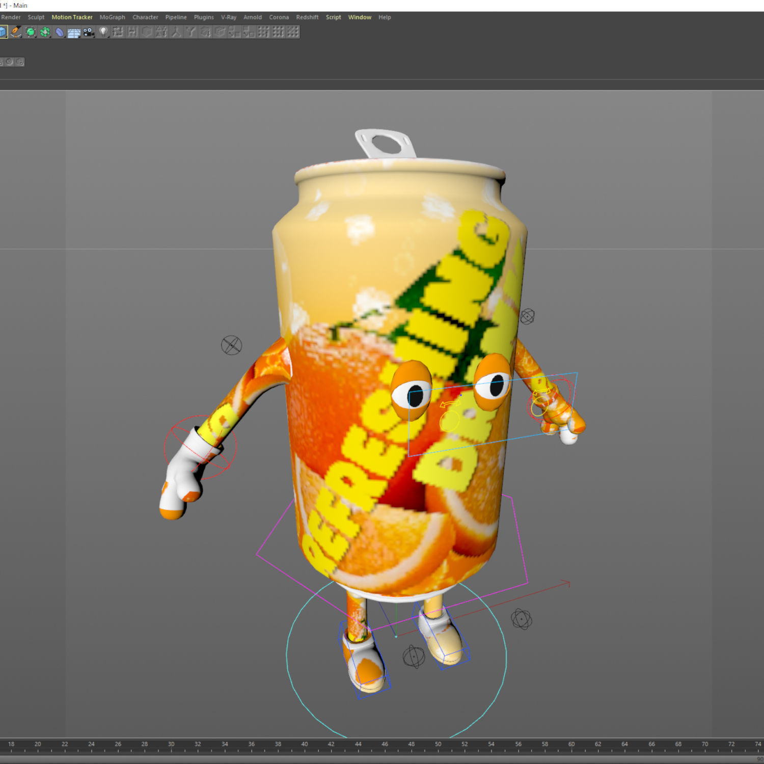 Cartoon Characters 3D model_9