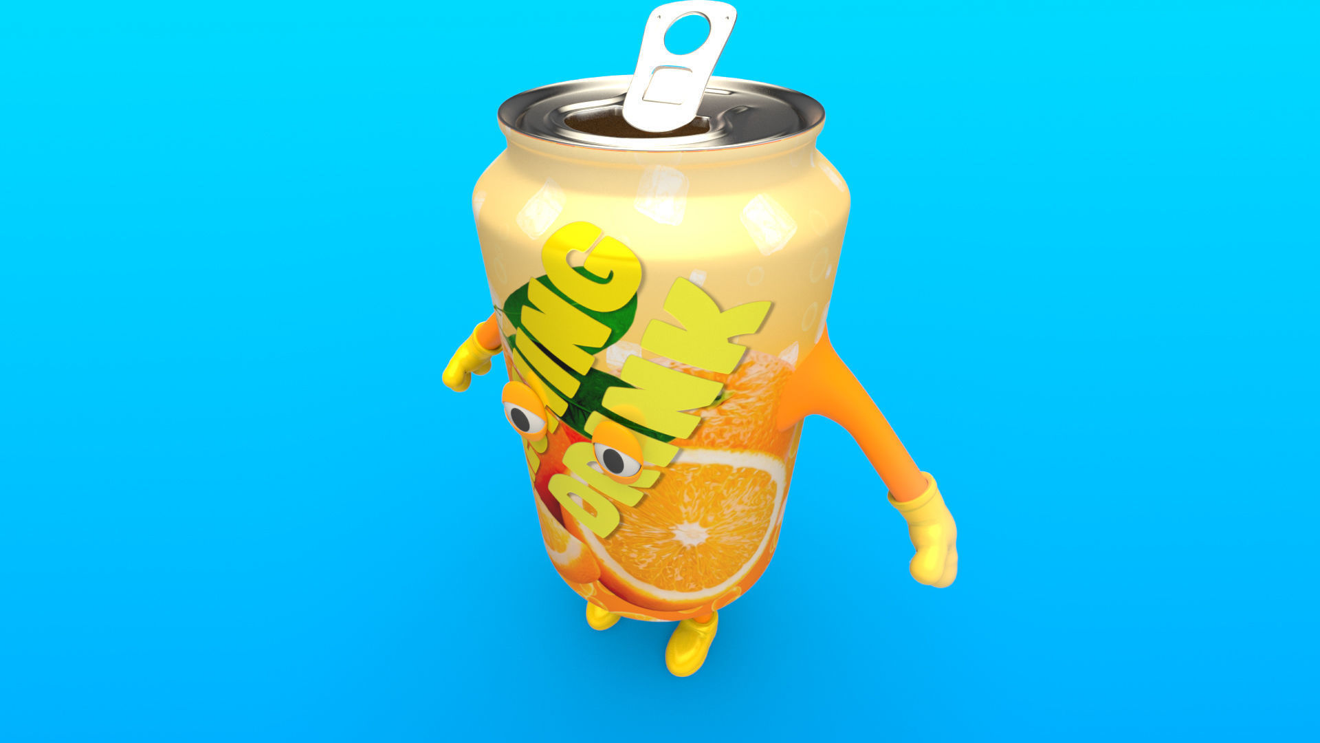 Cartoon Characters 3D model_3