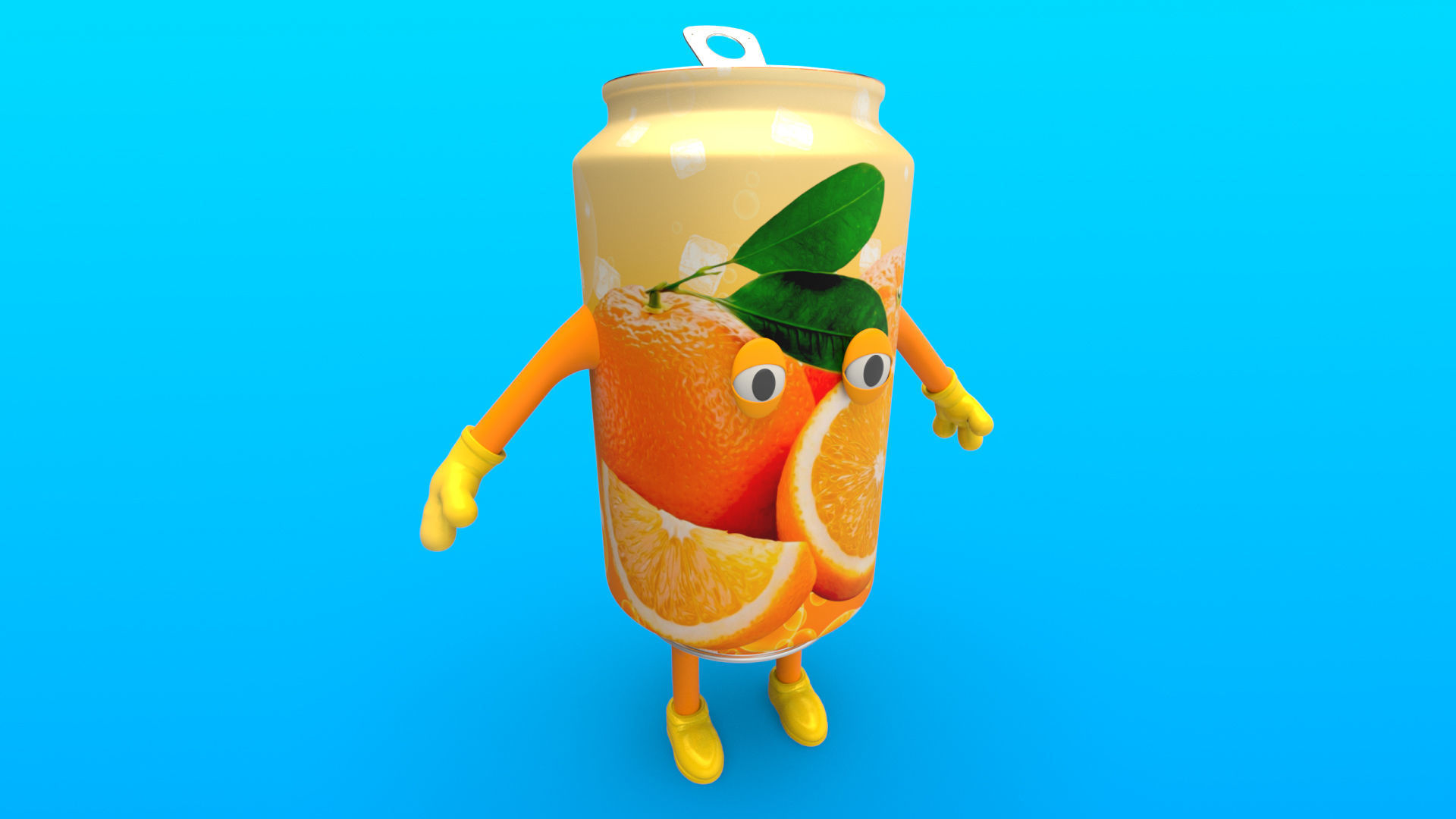 Cartoon Characters 3D model_7