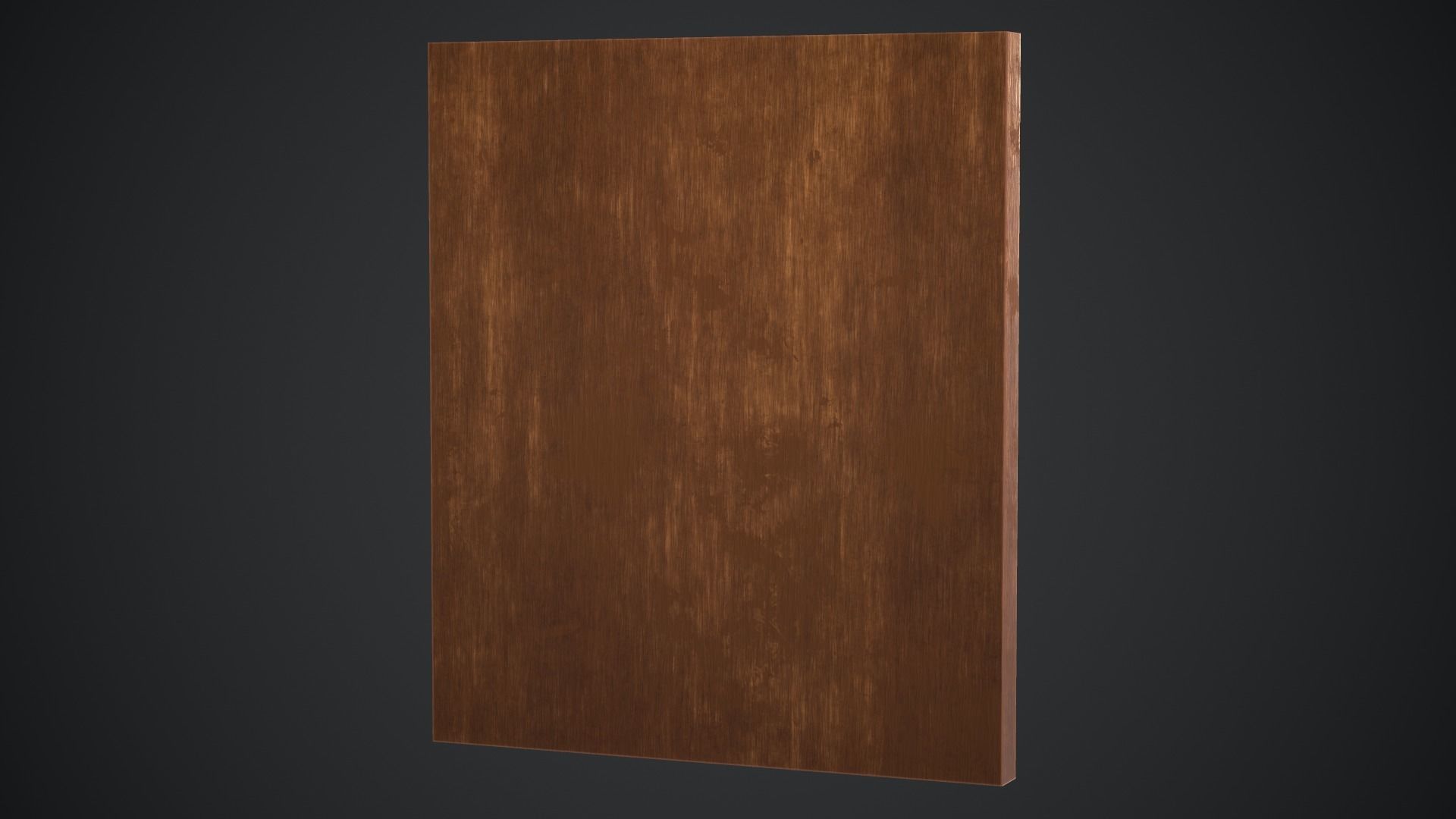 Picture frame Low-poly 3D model_5