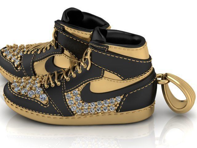 Shoes Pendant 3D print model_7