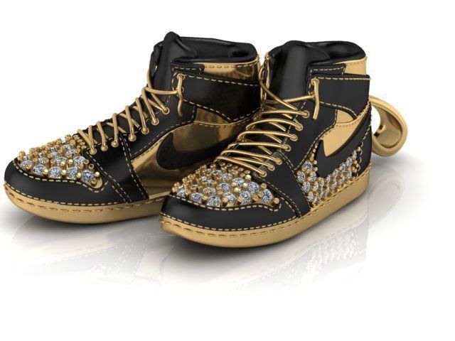 Shoes Pendant 3D print model_5