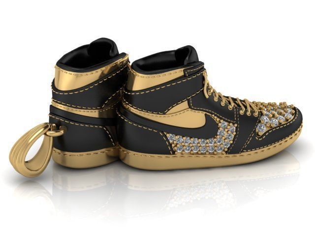 Shoes Pendant 3D print model_6