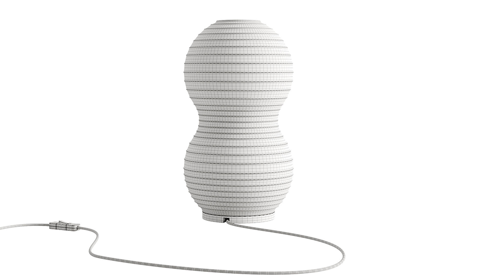 PUFF Table Lamp Twist by Normann Copenhagen 3D model_2