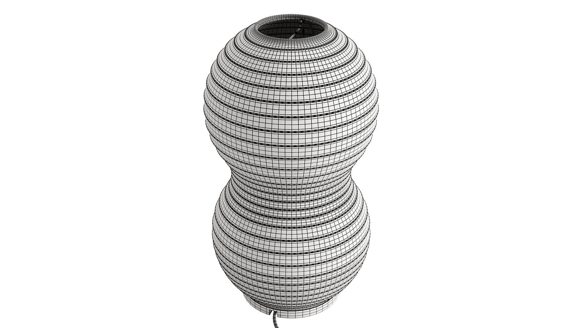 PUFF Table Lamp Twist by Normann Copenhagen 3D model_6
