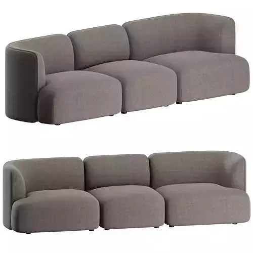 Panorama Modular Sofa 02 by Wendelbo