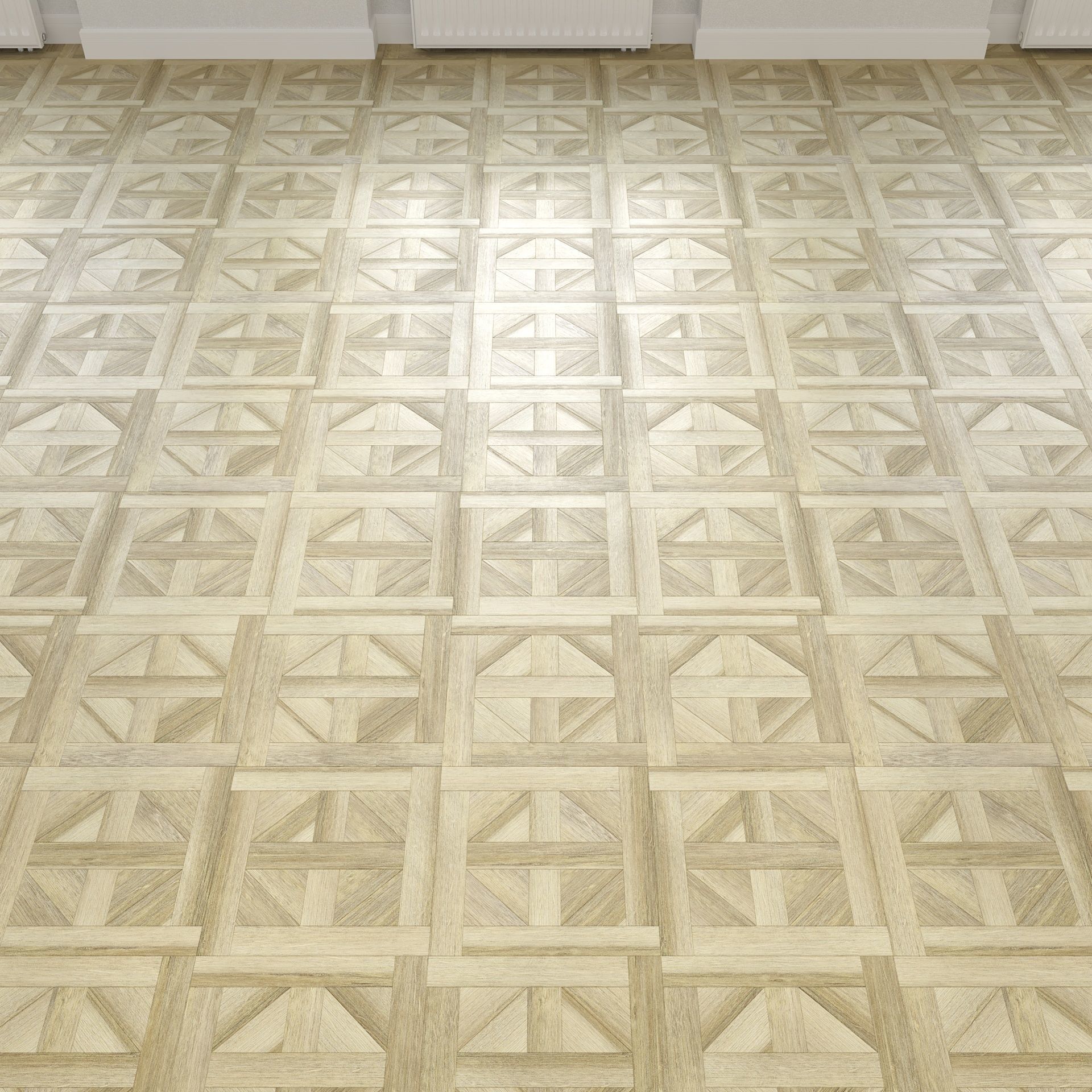 Parquet - Laminate - Wooden floor 2 in 1 Low-poly 3D model_4