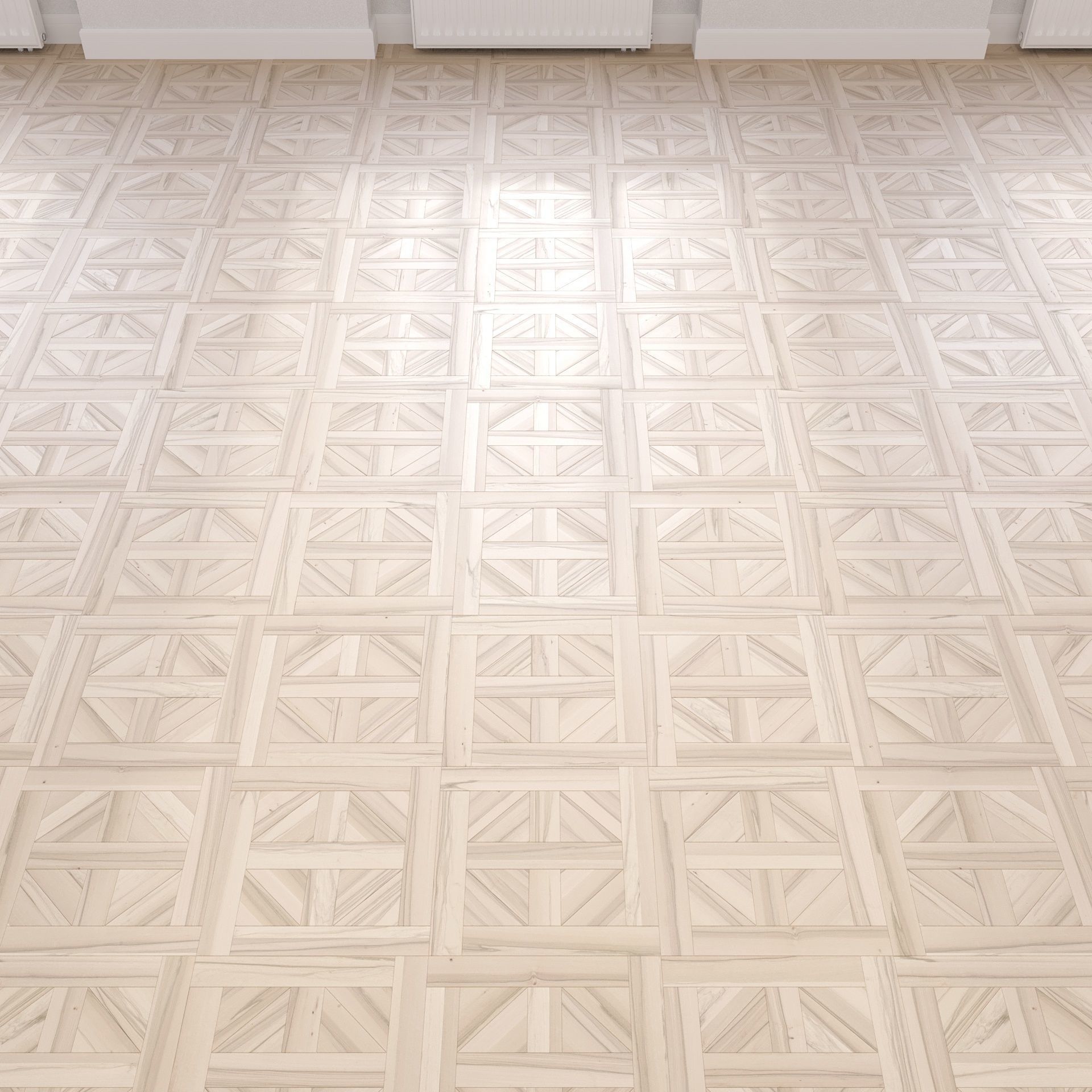 Parquet - Laminate - Wooden floor 2 in 1 Low-poly 3D model_3