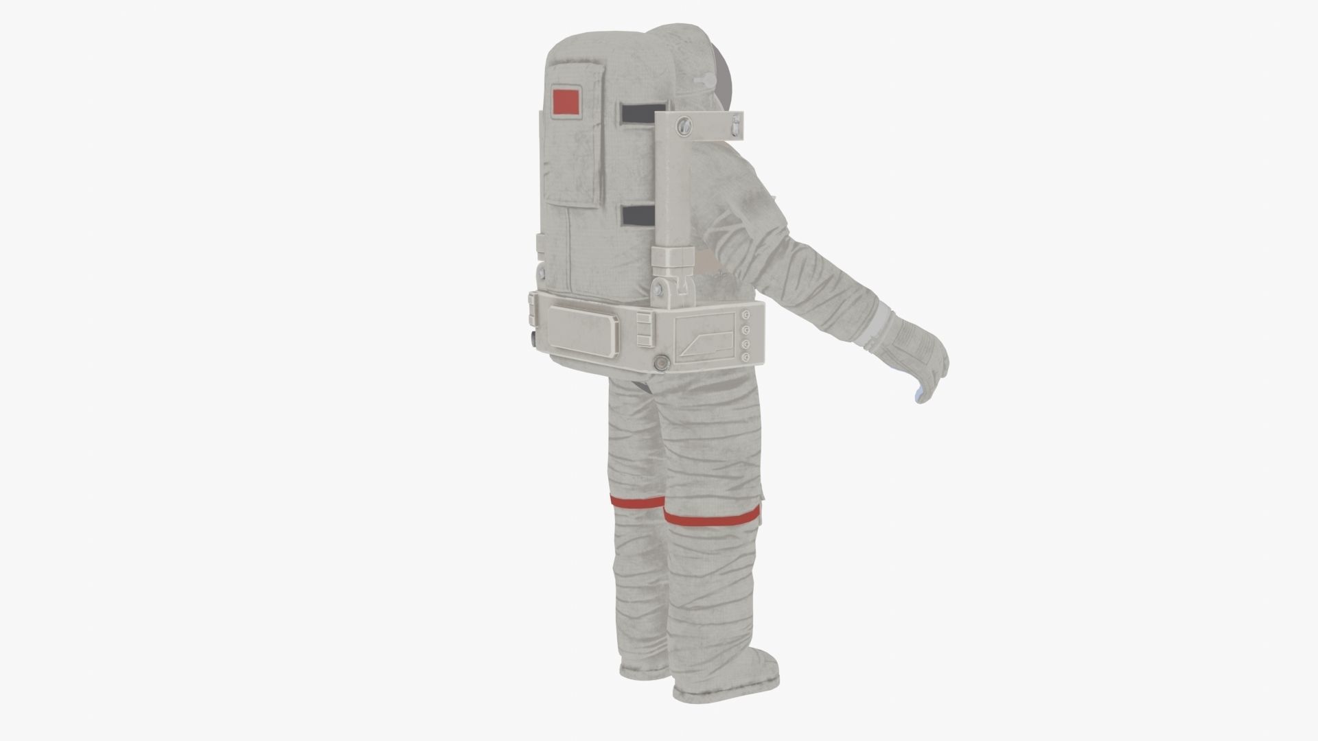 Astronaut suit 3D model_15