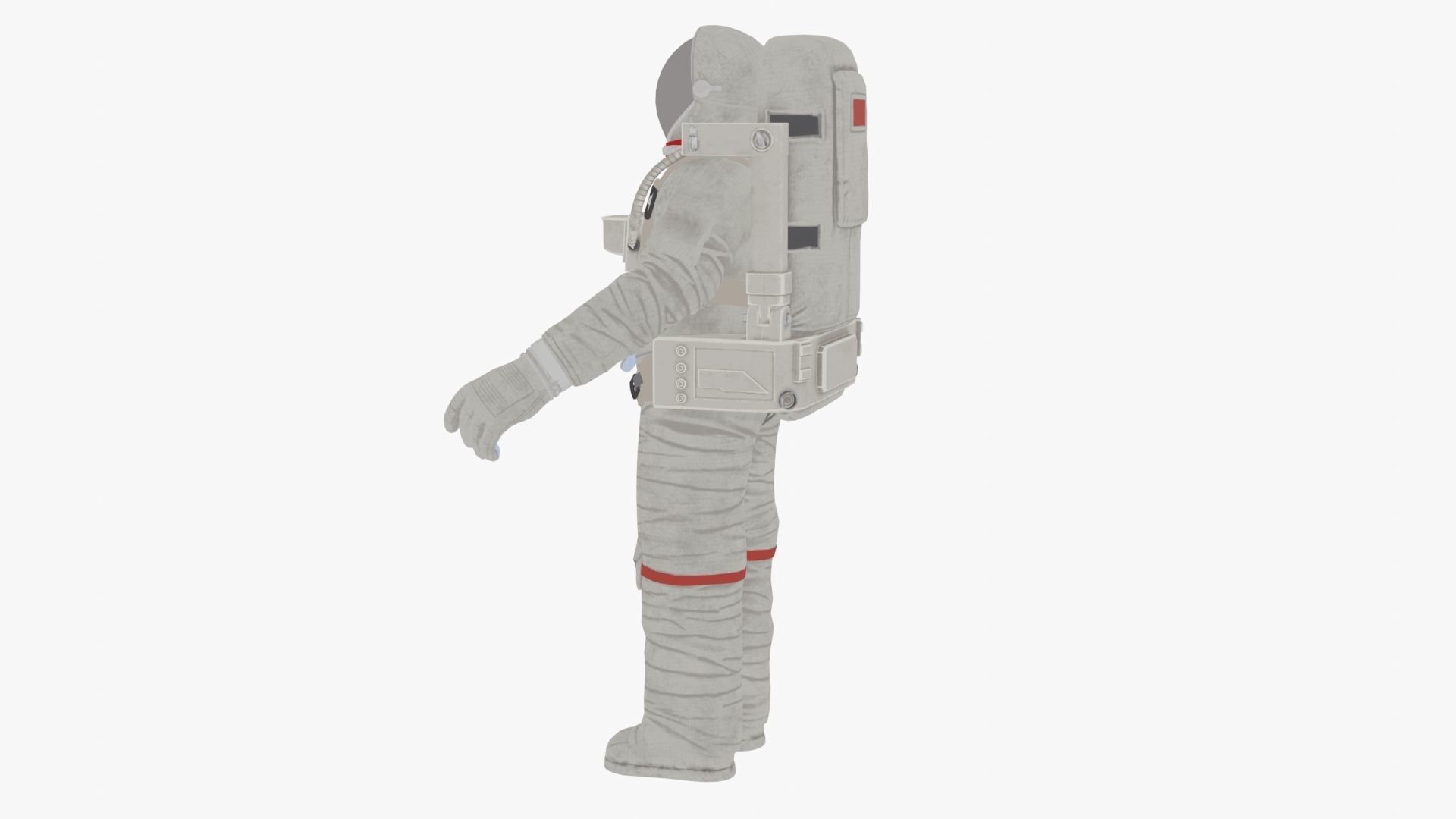 Astronaut suit 3D model_22