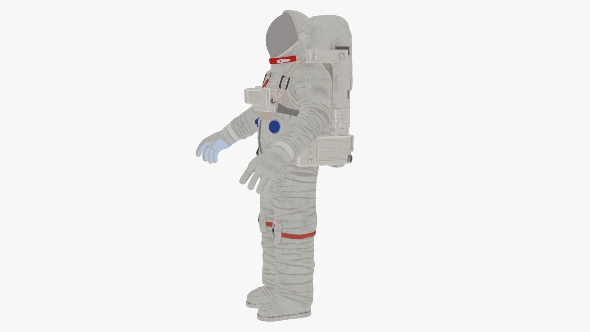Astronaut suit 3D model_24