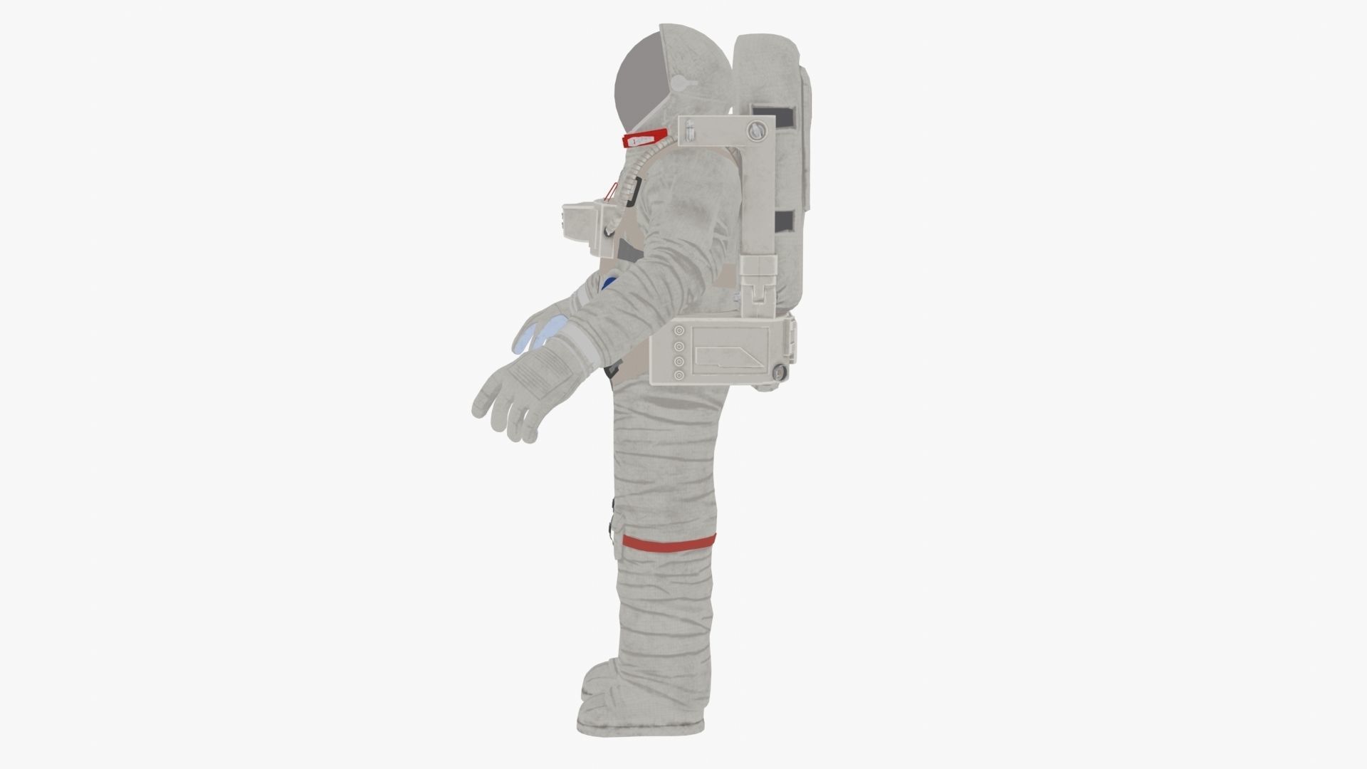 Astronaut suit 3D model_23