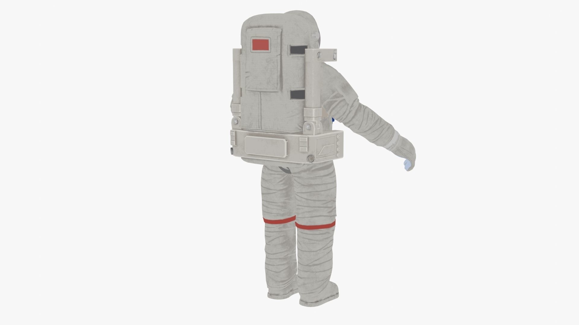Astronaut suit 3D model_16