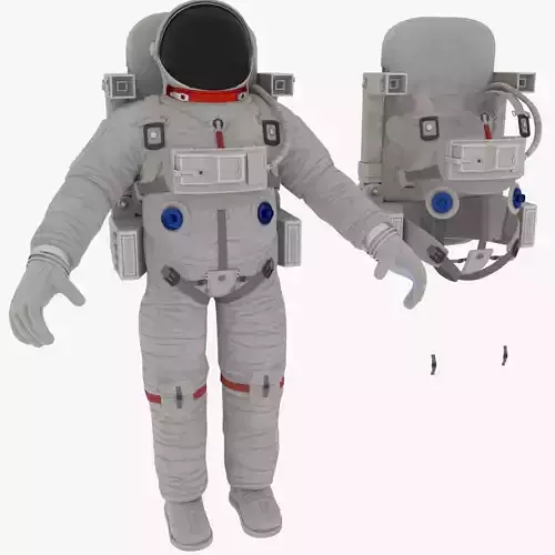 Astronaut suit 3D model