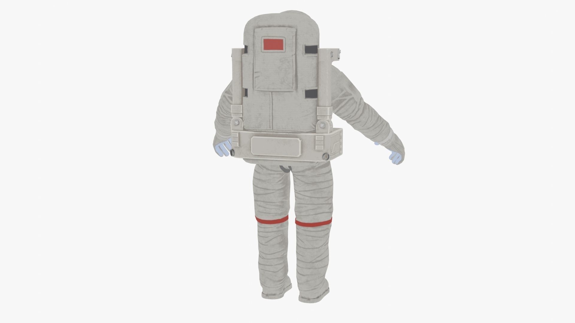 Astronaut suit 3D model_17