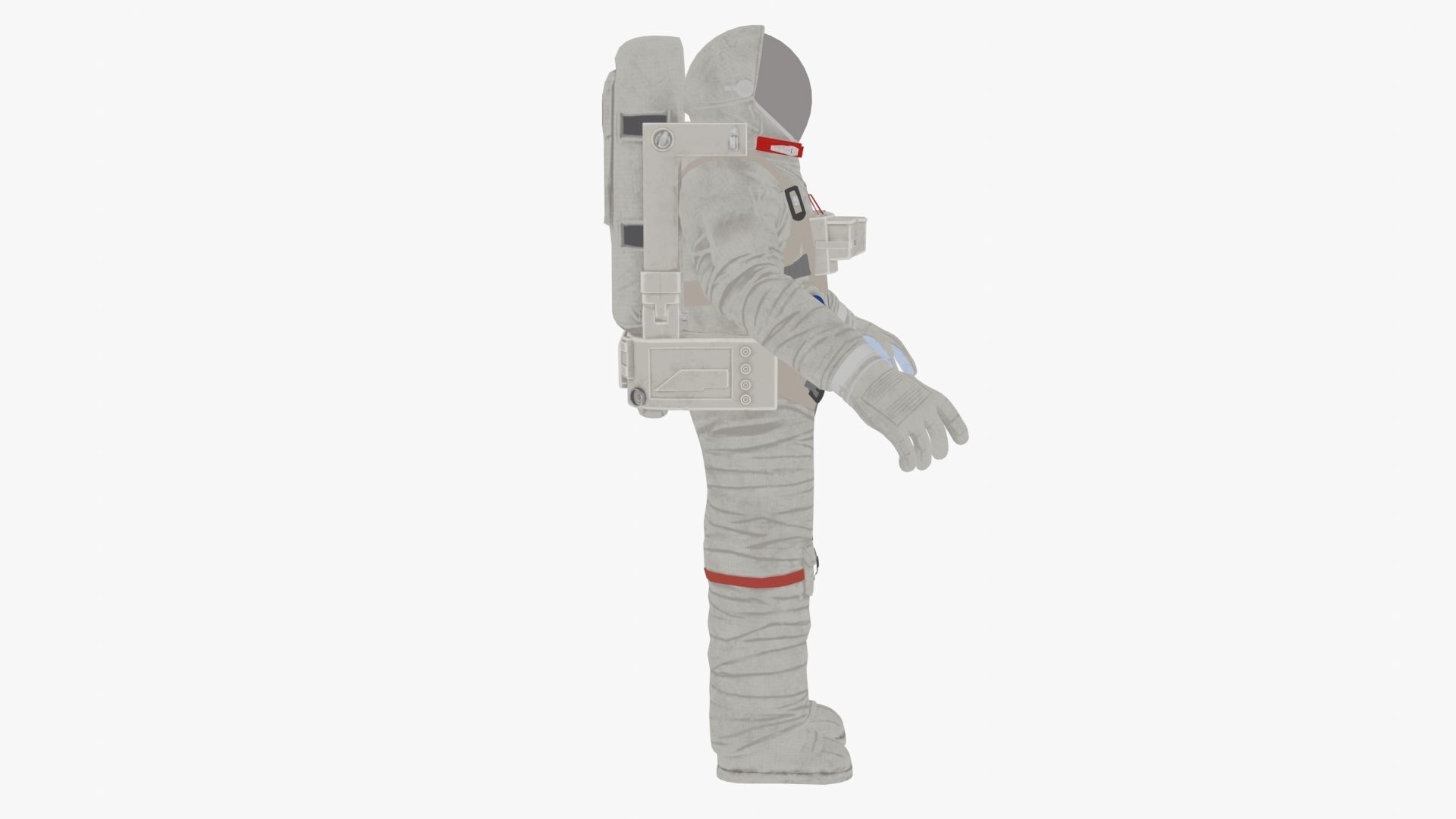 Astronaut suit 3D model_13