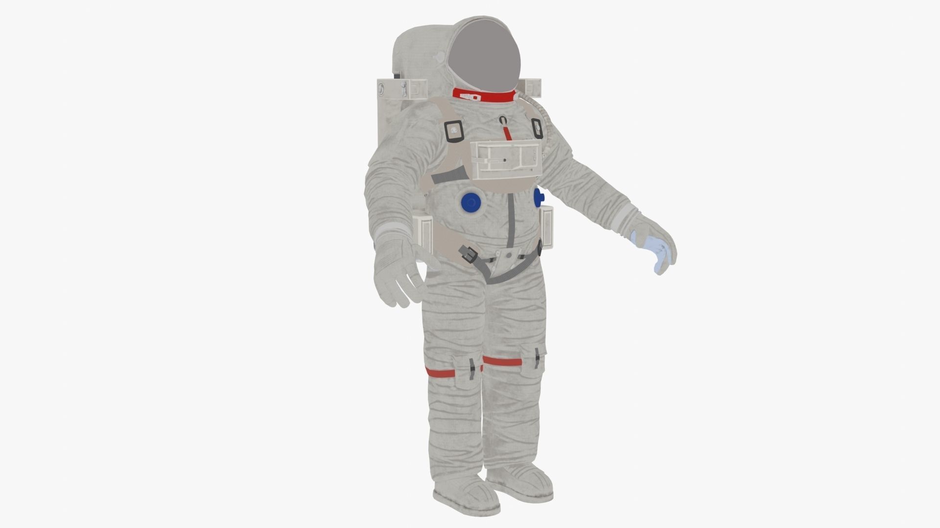 Astronaut suit 3D model_10