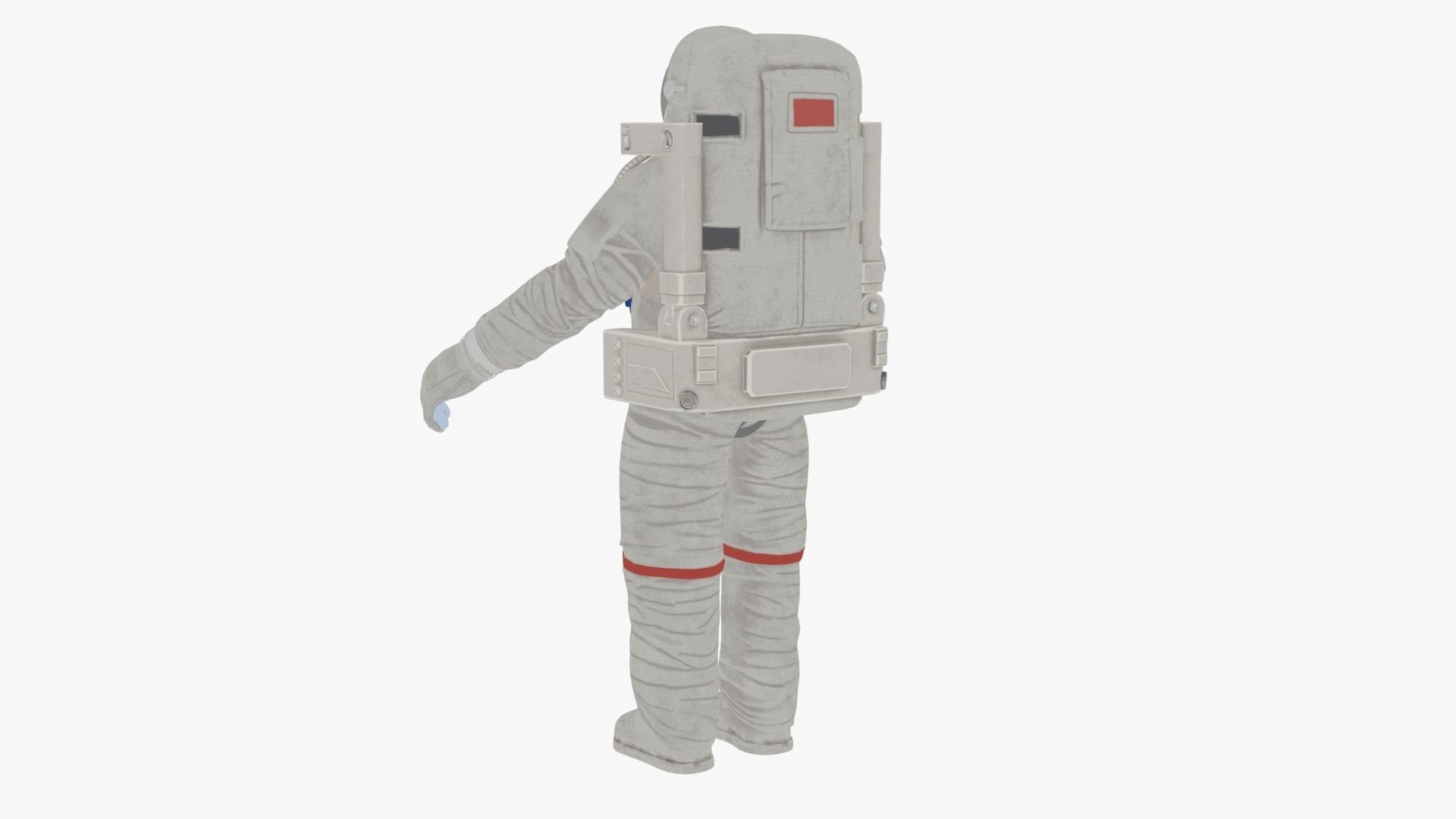 Astronaut suit 3D model_20