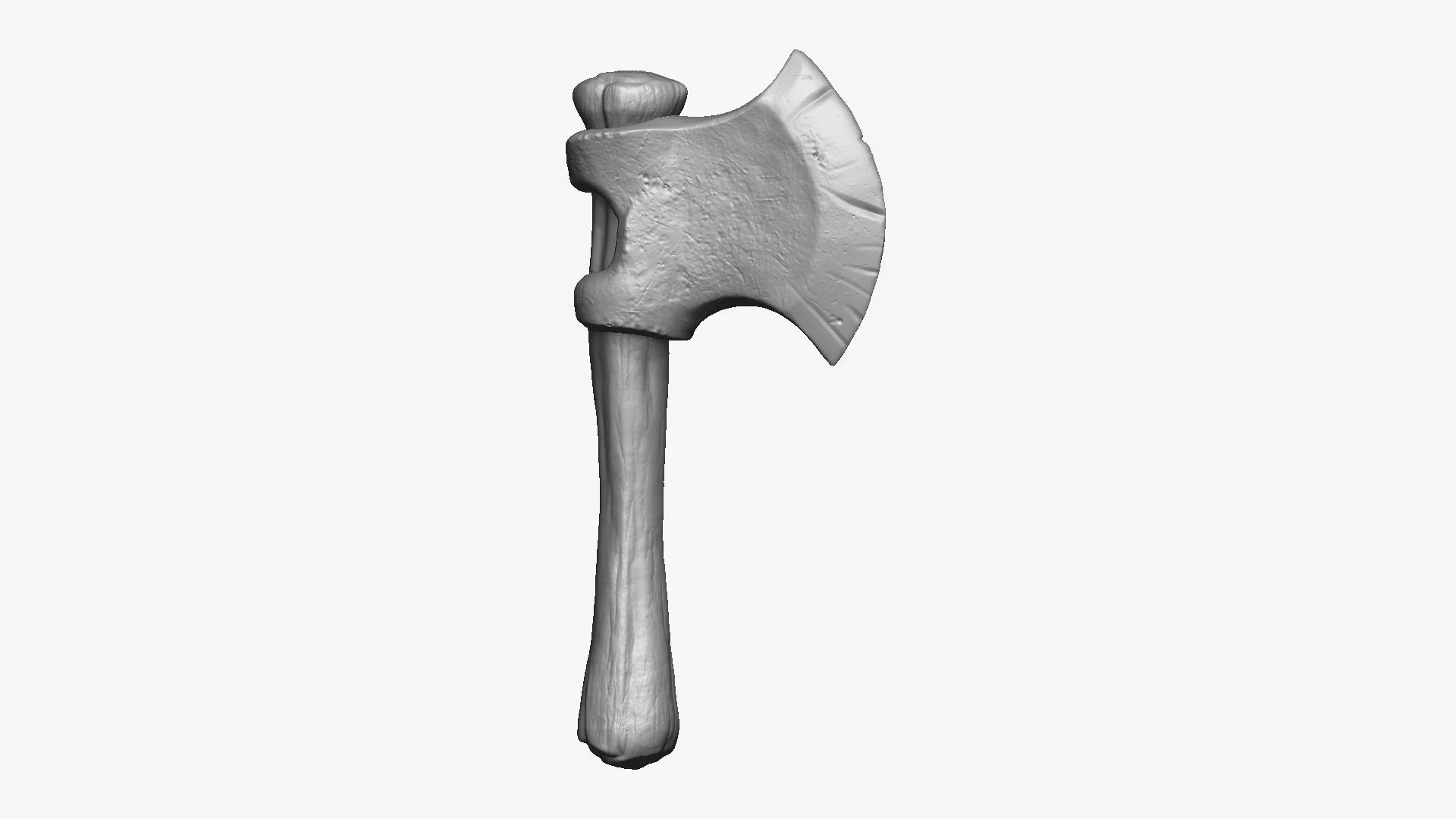 Weapon - Troll Axe - FREE Free 3D model_16