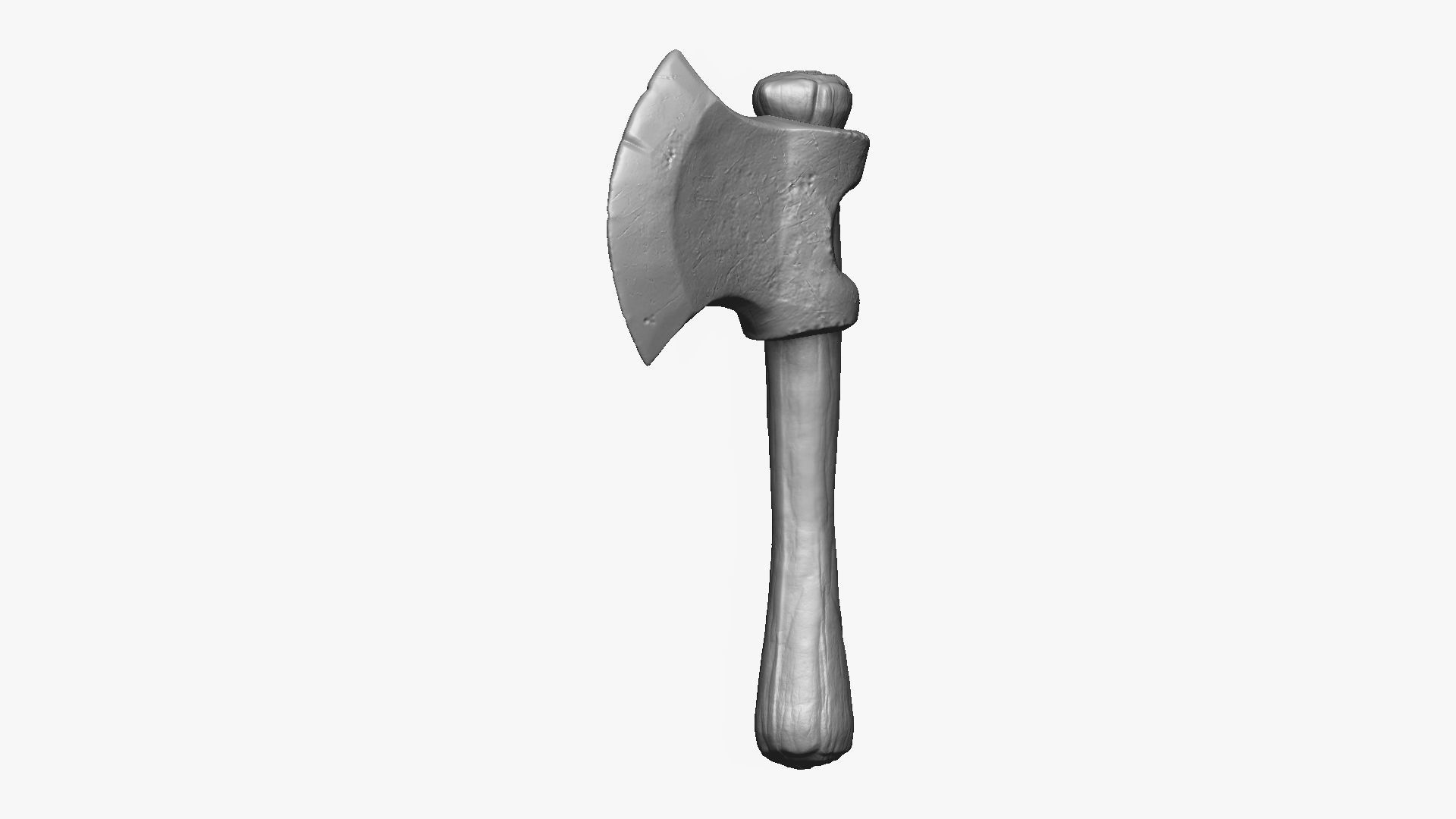 Weapon - Troll Axe - FREE Free 3D model_5