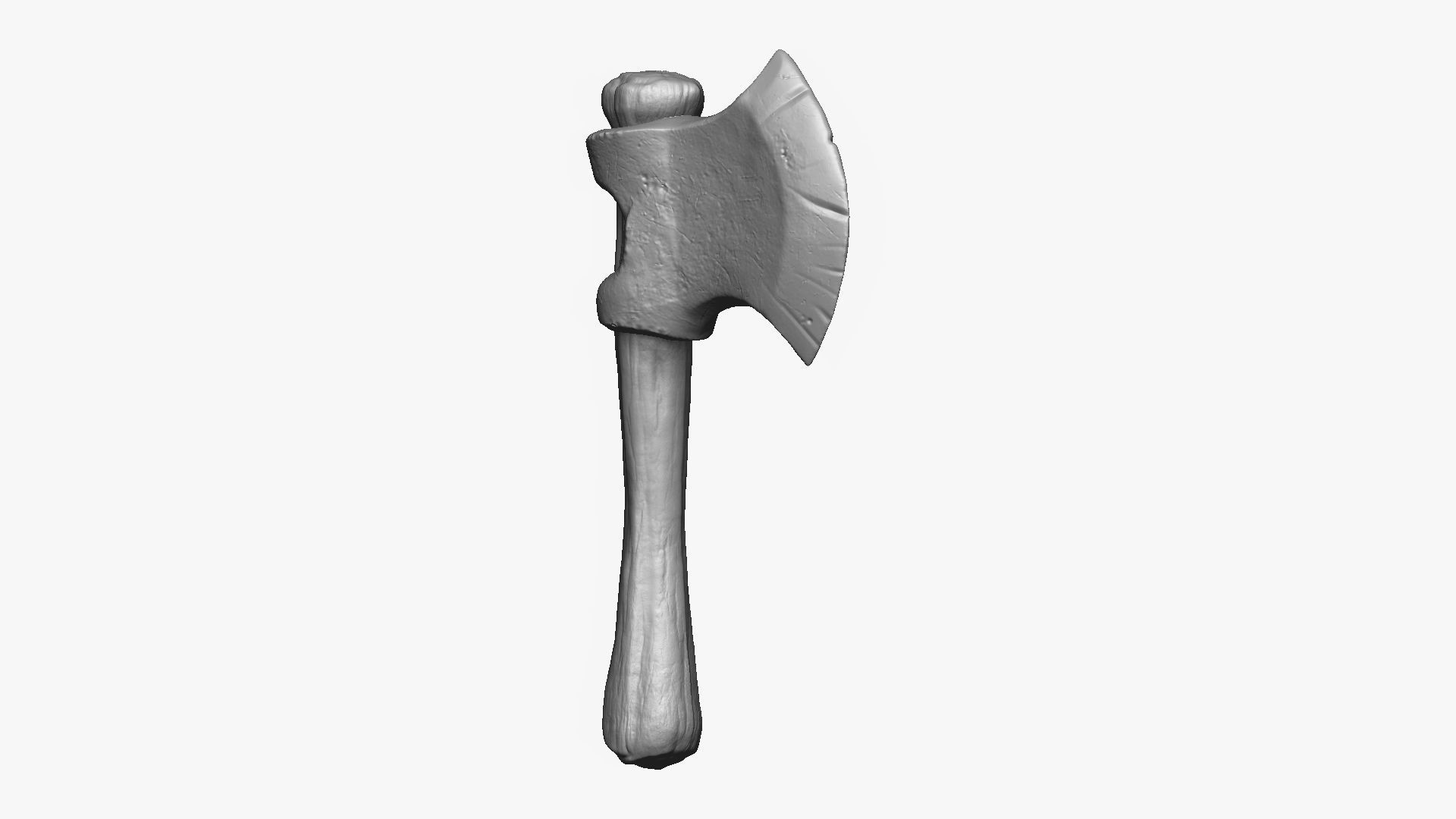 Weapon - Troll Axe - FREE Free 3D model_17