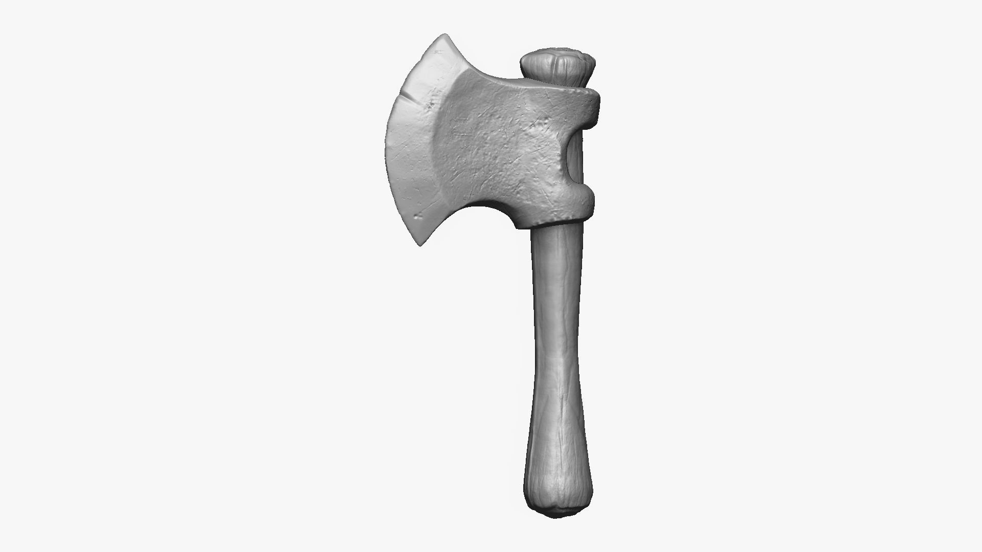Weapon - Troll Axe - FREE Free 3D model_6