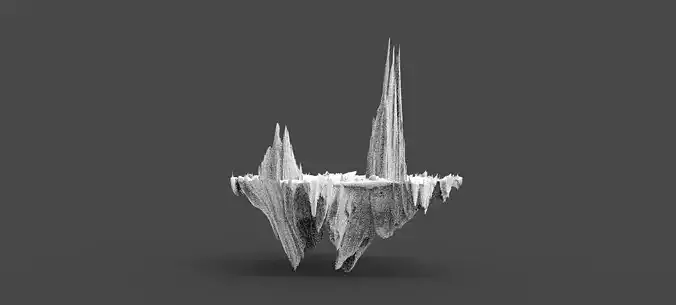 Floating Sharp Mountain 