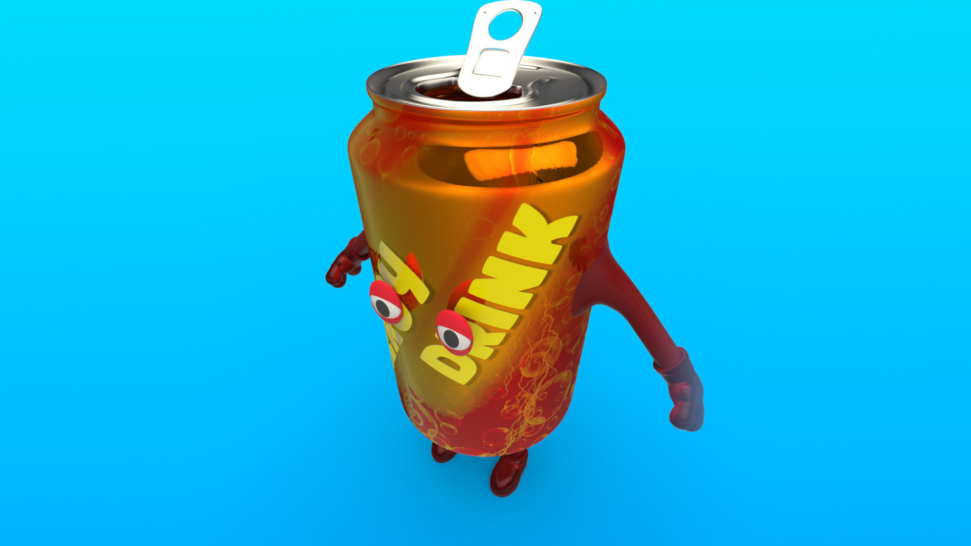 Cartoon Characters 3D model_3