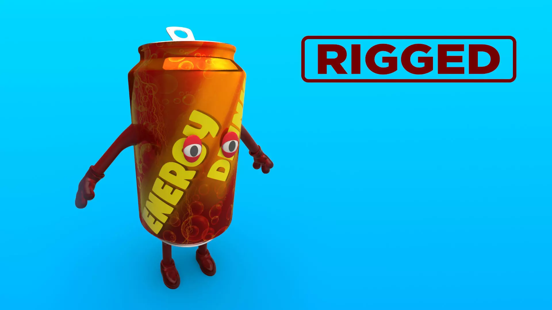 Cartoon Characters 3D model_0