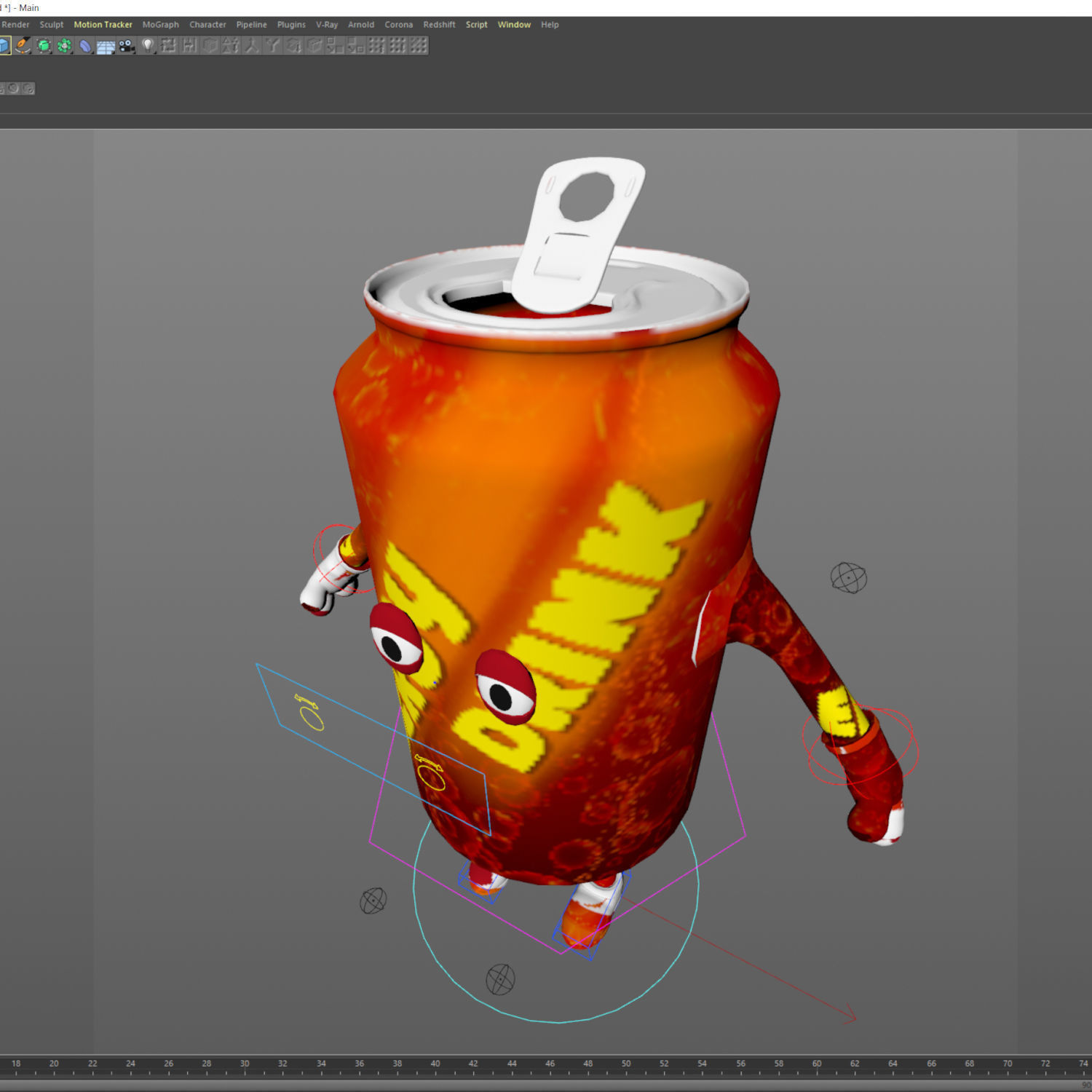 Cartoon Characters 3D model_10