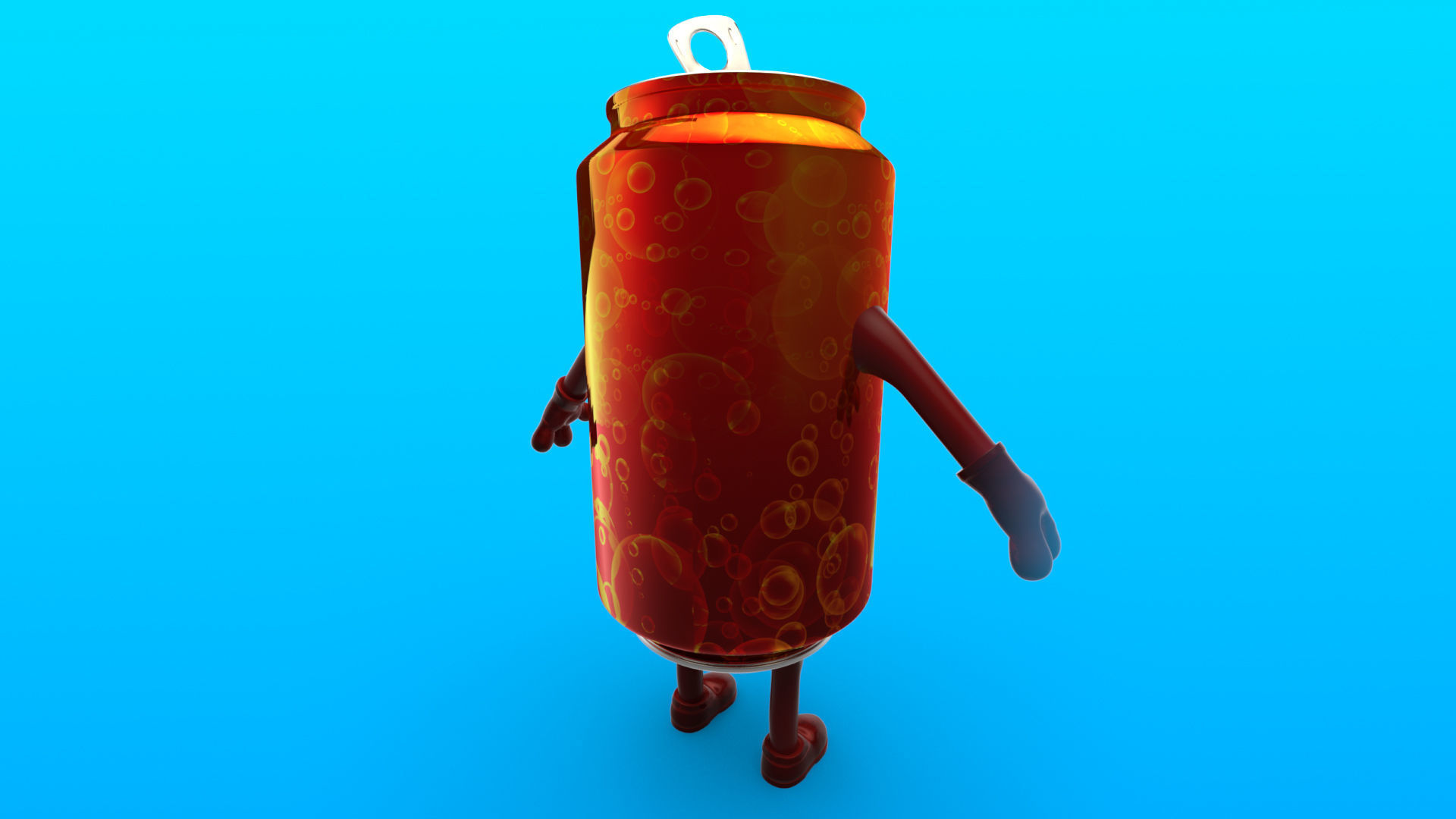 Cartoon Characters 3D model_6