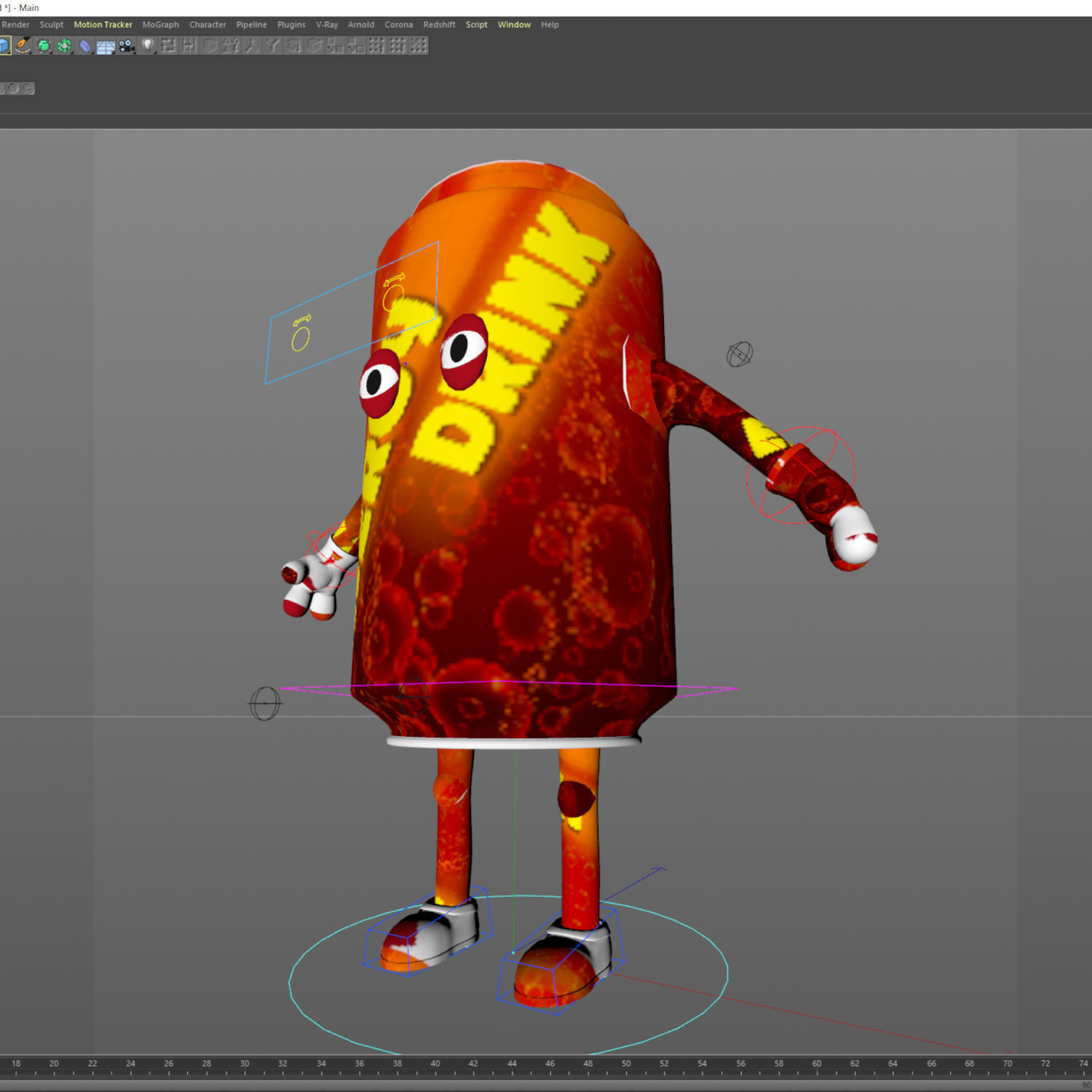 Cartoon Characters 3D model_12