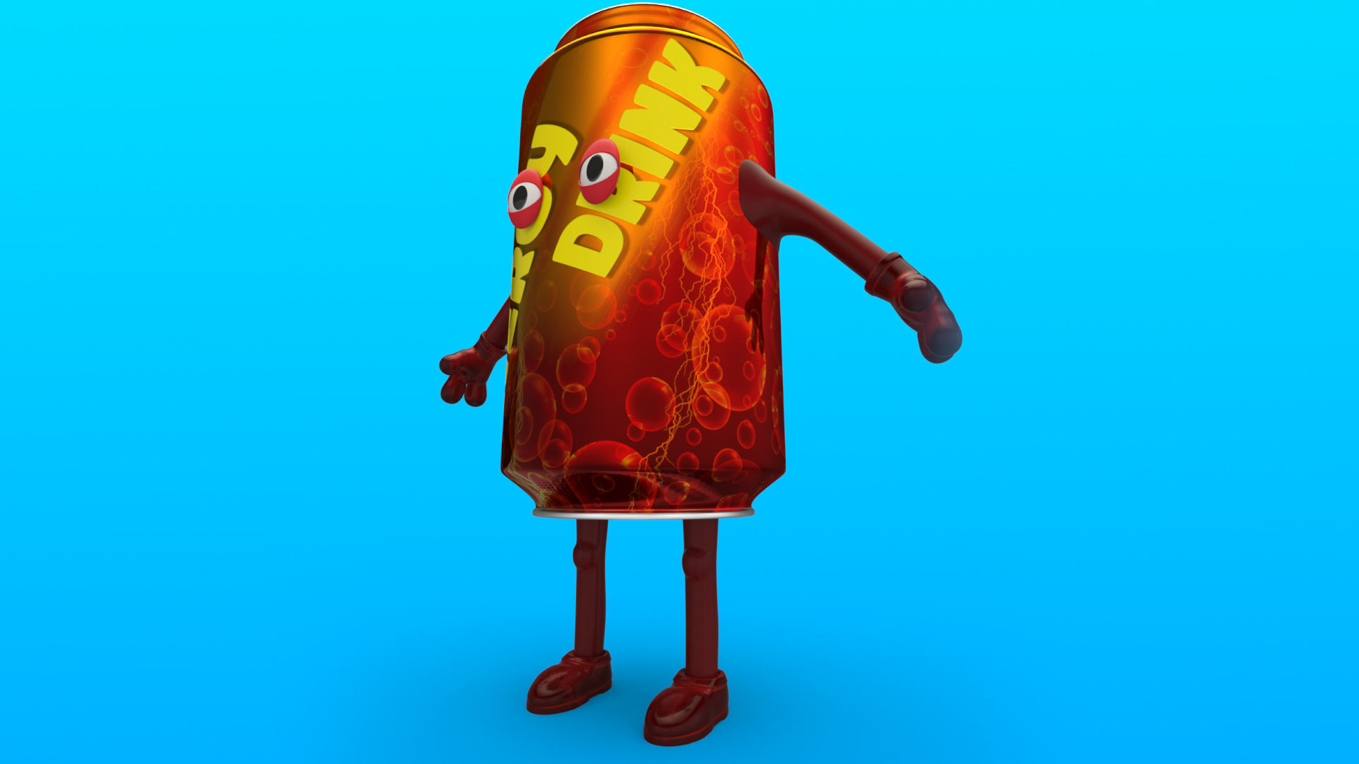 Cartoon Characters 3D model_7