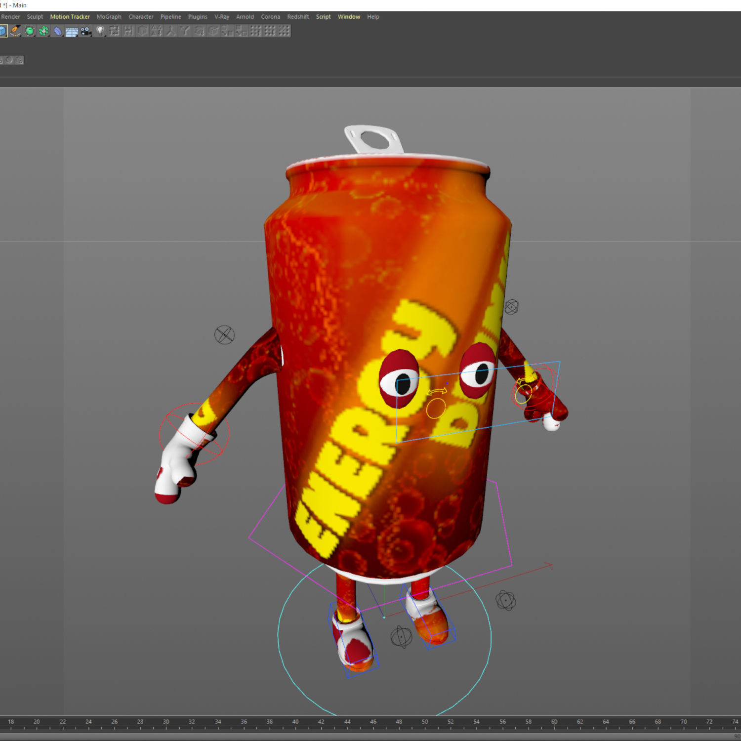 Cartoon Characters 3D model_9