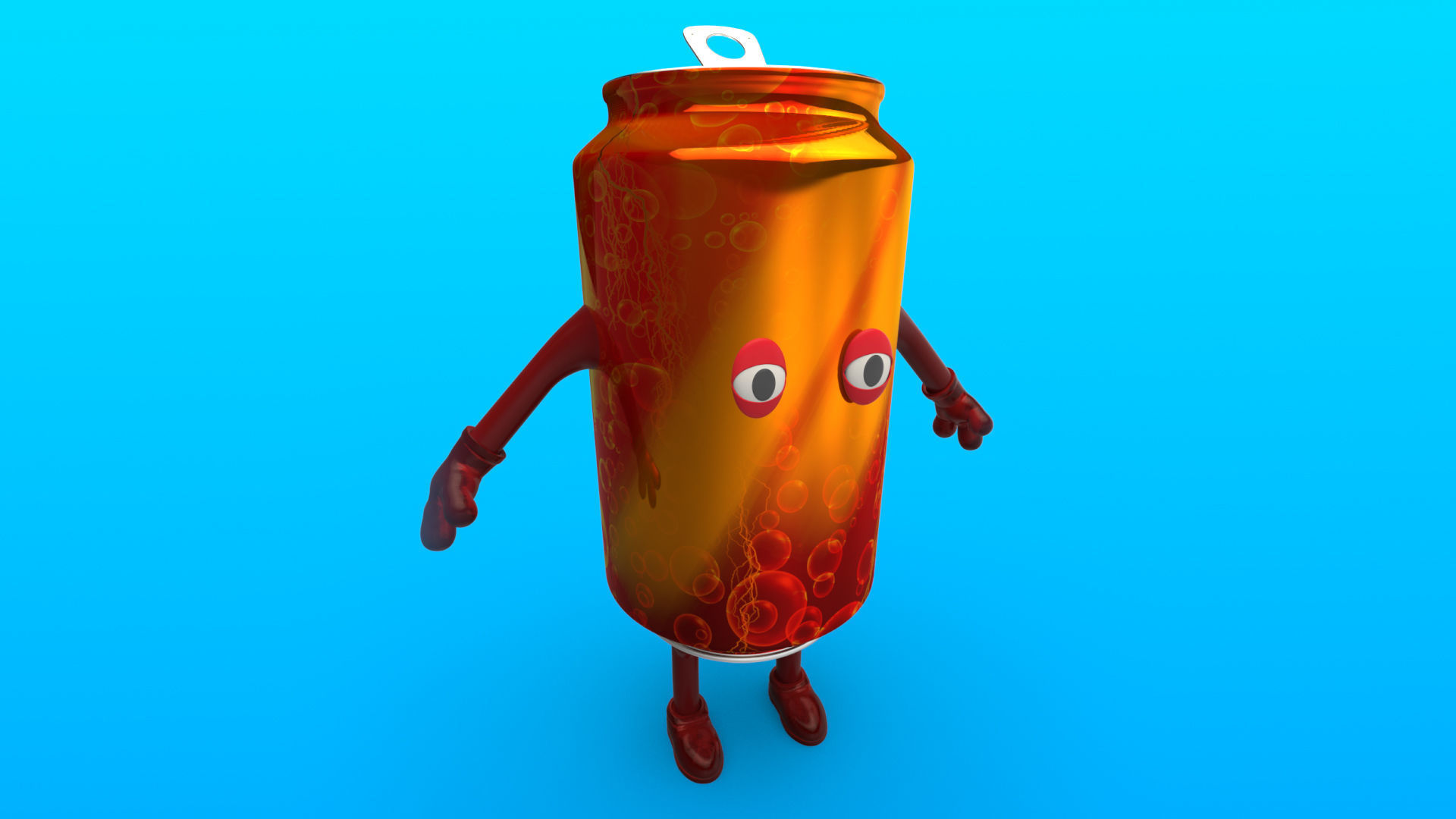 Cartoon Characters 3D model_2
