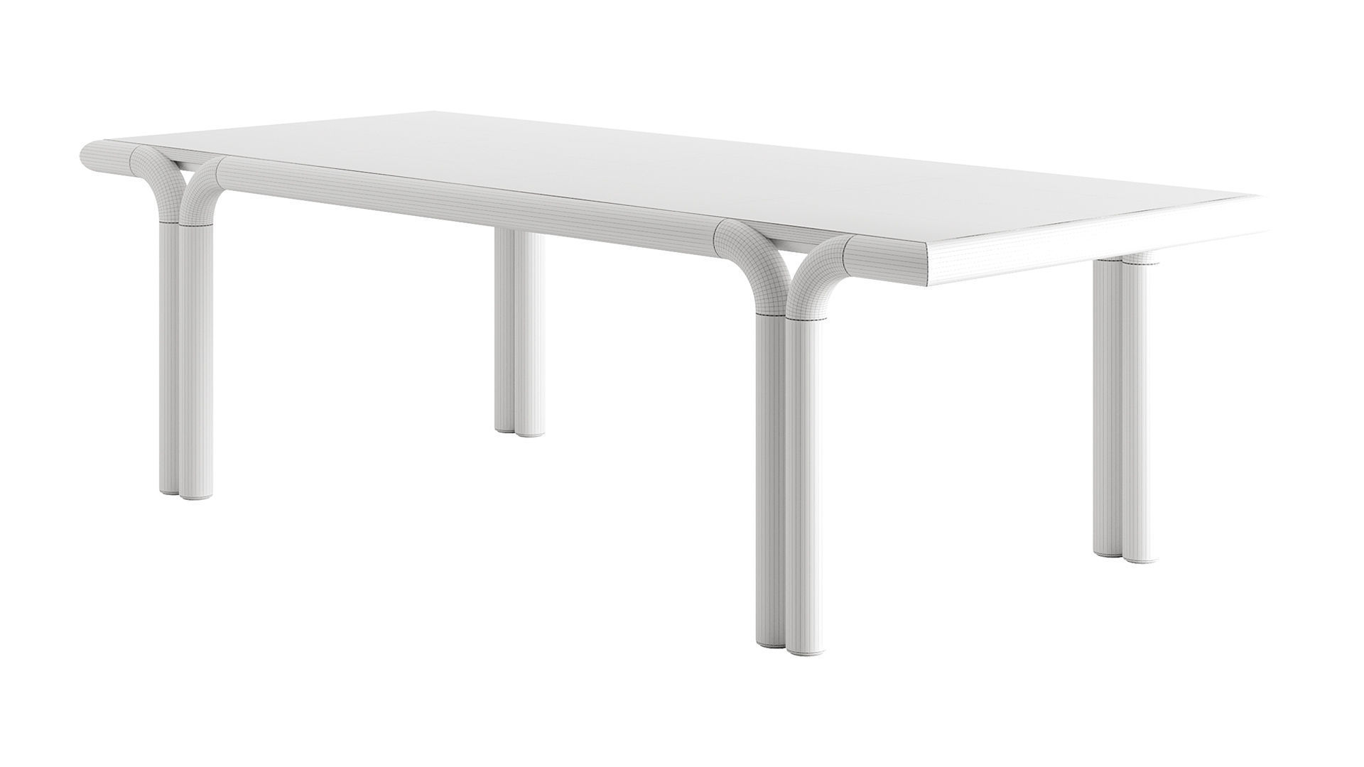 IMANE Dining Table by Paolo Castelli 3D model_4